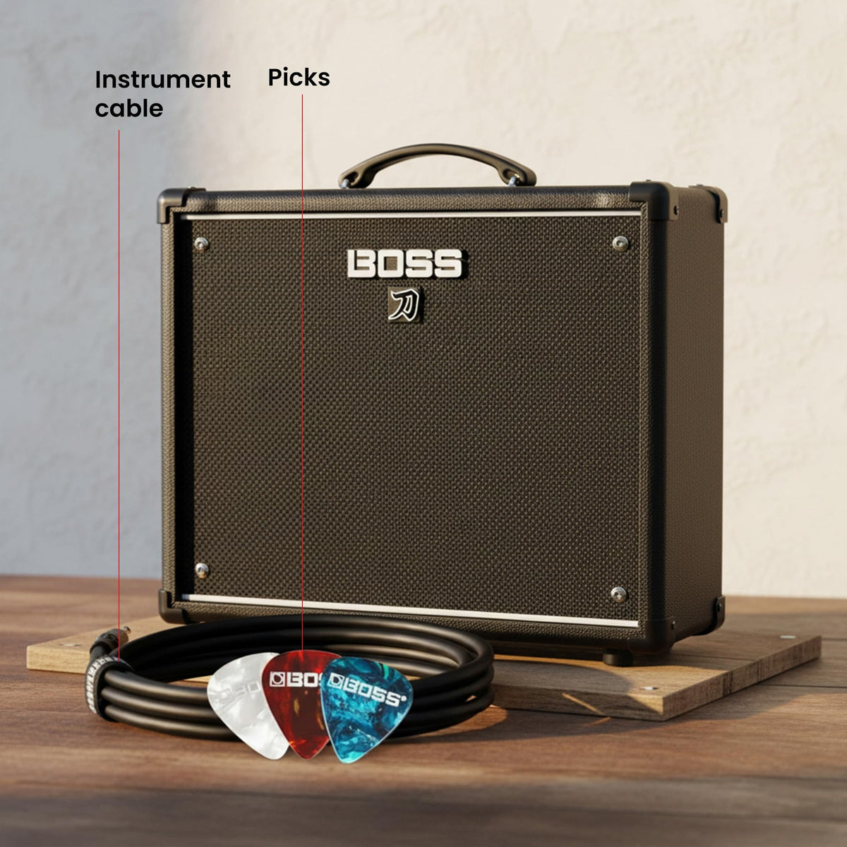 Boss Katana-50 Gen 3 50-Watt 1x12-Inch Guitar Combo Amplifier w/ Instrument Cable