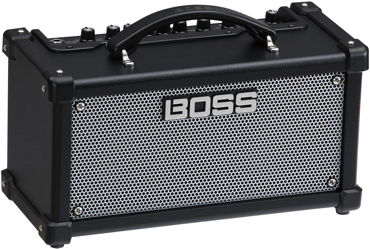 Boss Dual Cube LX Portable Electric Guitar Combo Amplifier w/ Instrument Cable