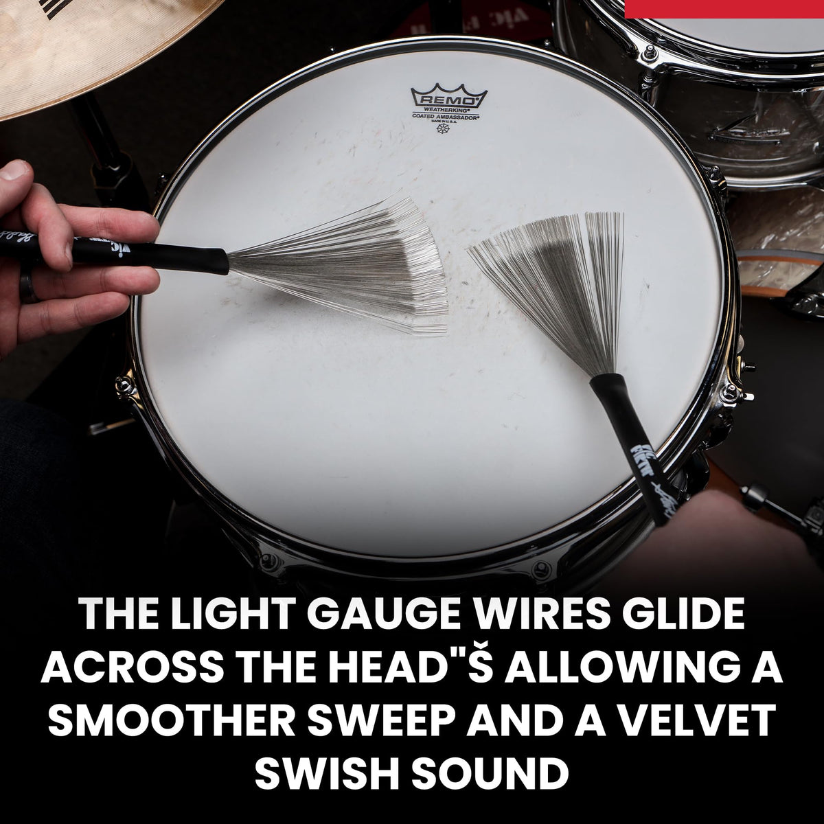 Vic Firth SGWB Steve Gadd Wire Brushes