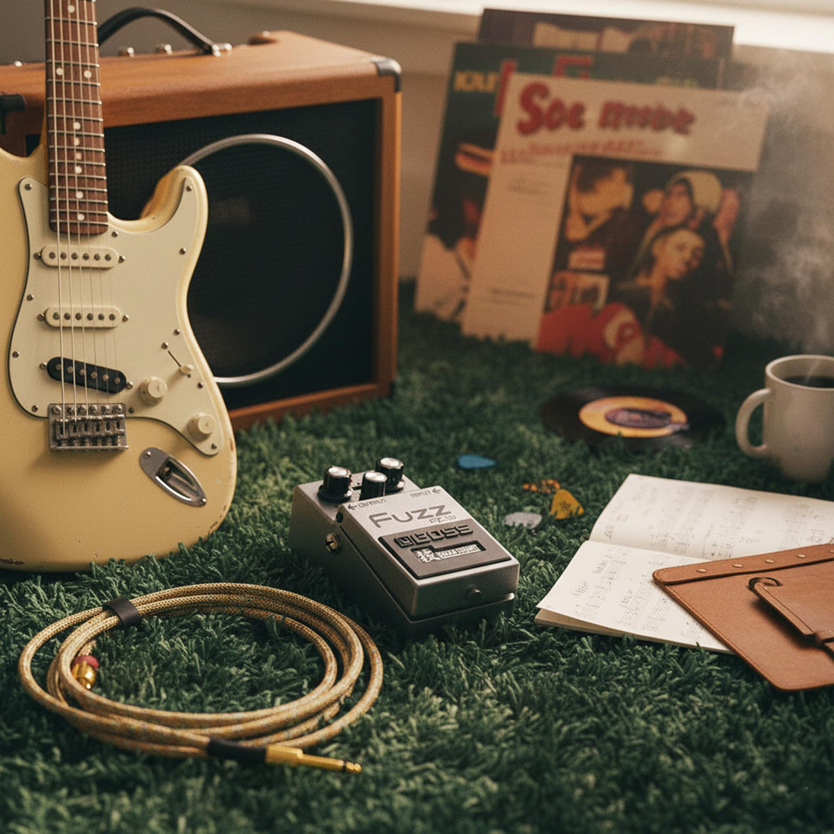 Boss FZ-1W Waza Craft Fuzz w/ Instrument Cable