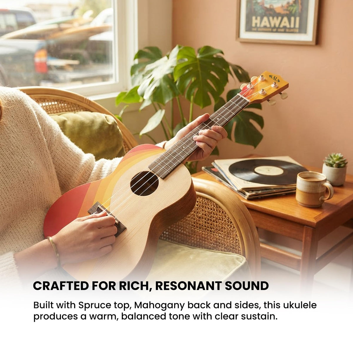 Kala KA-SURF Swell Concert Ukulele