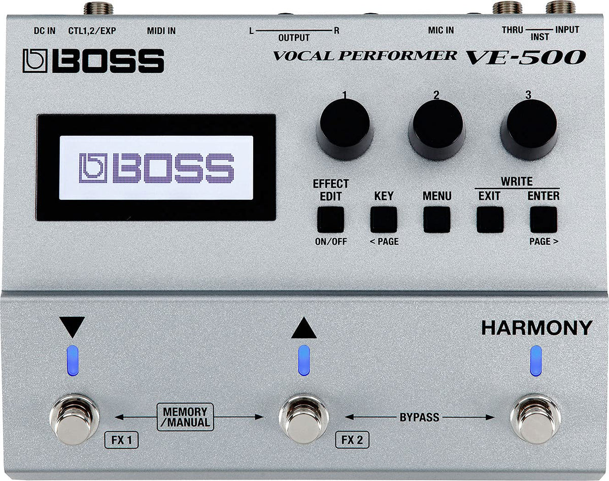 Boss VE-500 Vocal Performer w/ Power Adapter