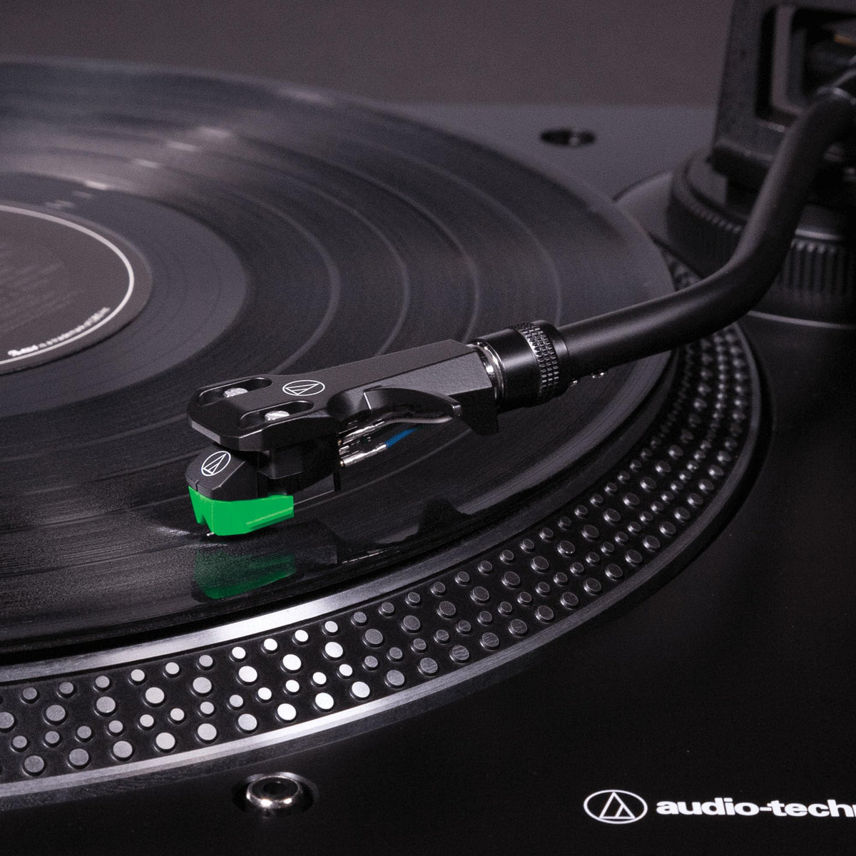 Audio-Technica AT-LP120XUSB Direct-Drive Turntable - Black w/ Headphones