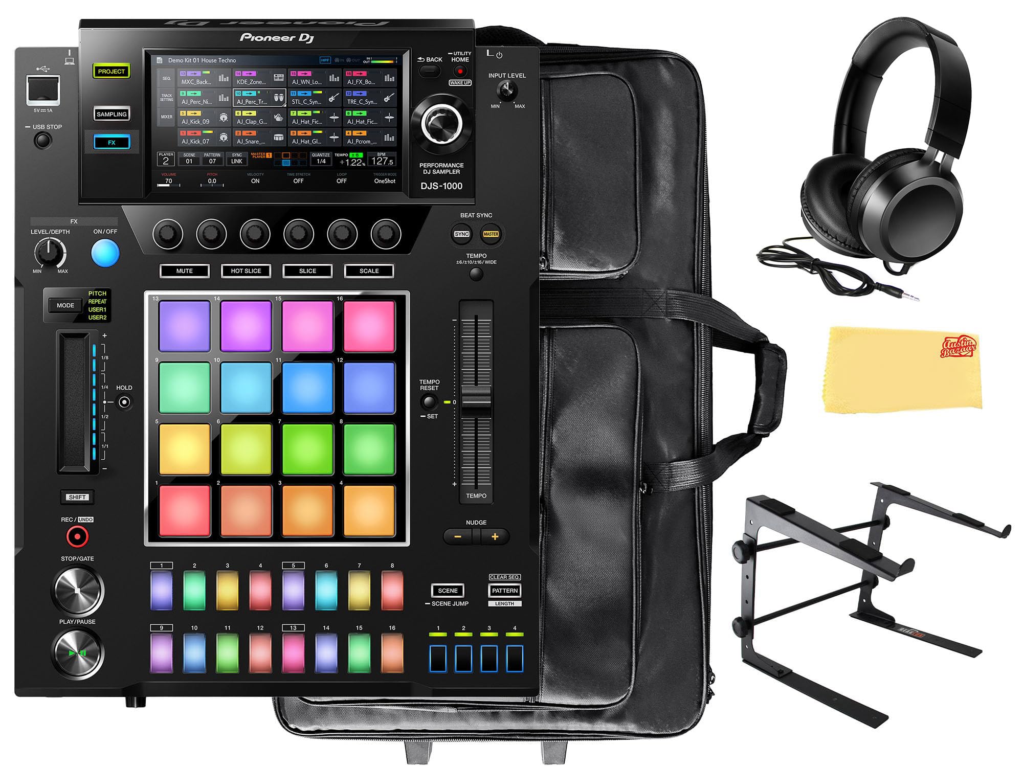 Pioneer DJ DJS-1000 16-Track Dynamic DJ Sampler w/ Case