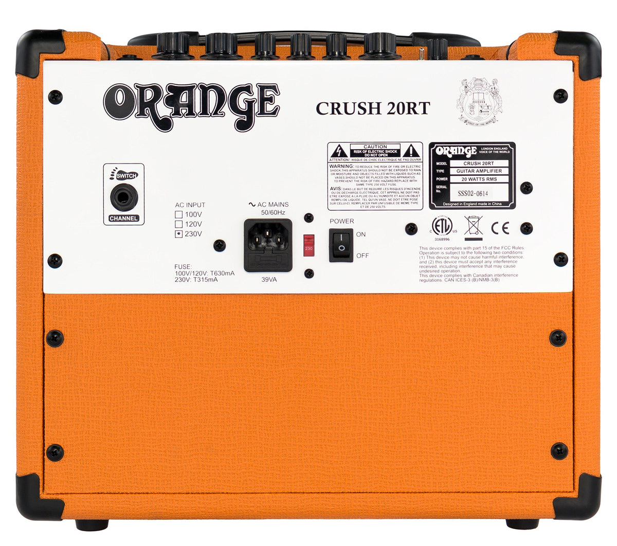 Orange Crush 20RT Guitar Combo Amplifier