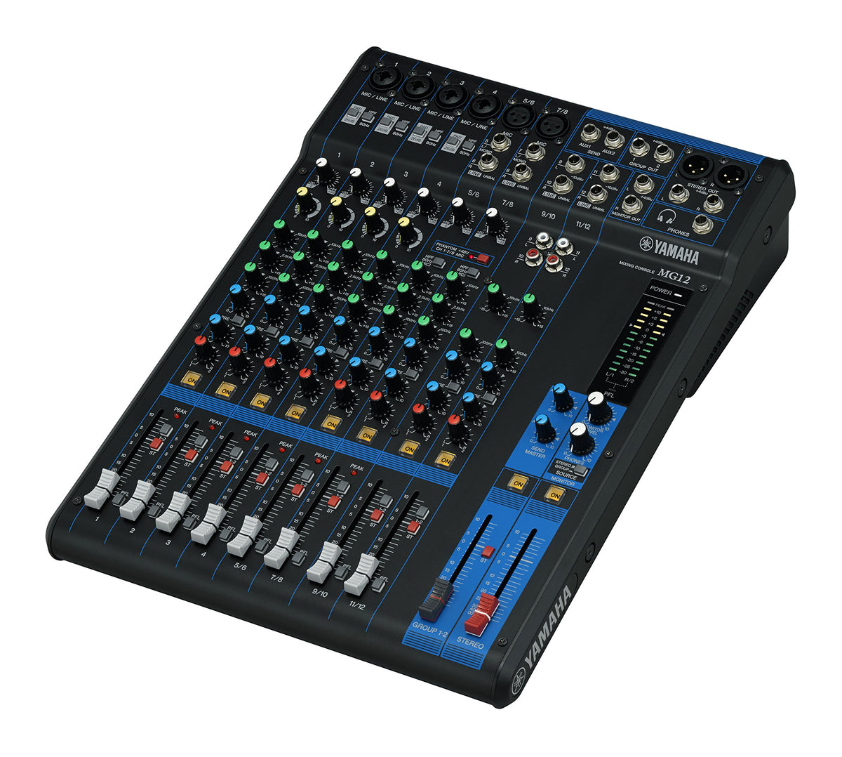 Yamaha MG12 Mixer w/ XLR Cables