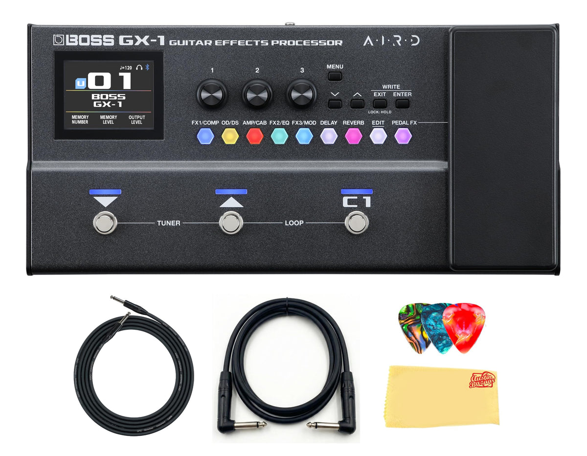 Boss GX-1 Guitar Effects Processor w/ Instrument Cable