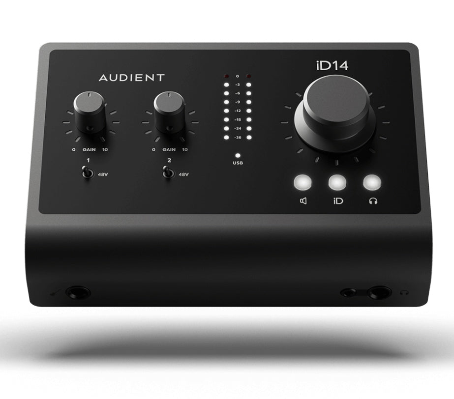 Audient iD14 MkII 10-In 6-Out Audio Interface w/ 4 Cables