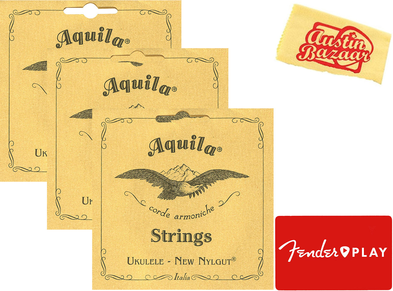 Aquila Tenor Ukulele Strings - 3 Pack