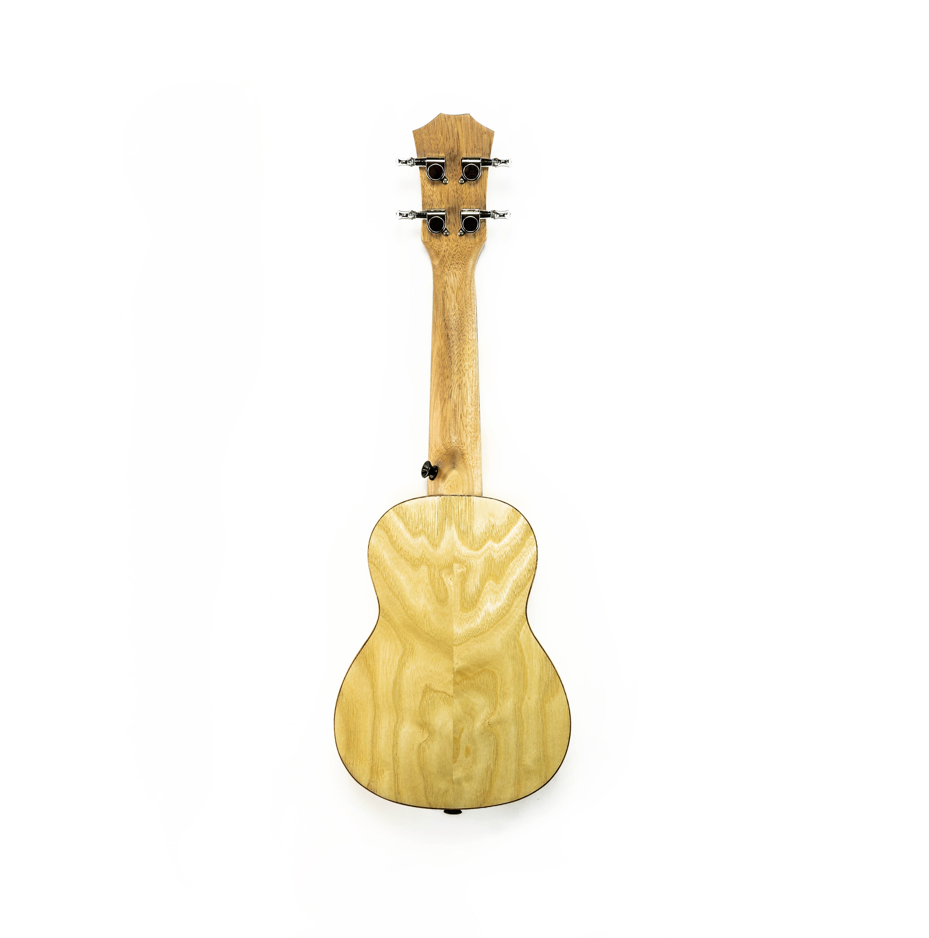 Barcelona Solid Top Ash Wood Soprano Ukulele w/ Gig Bag