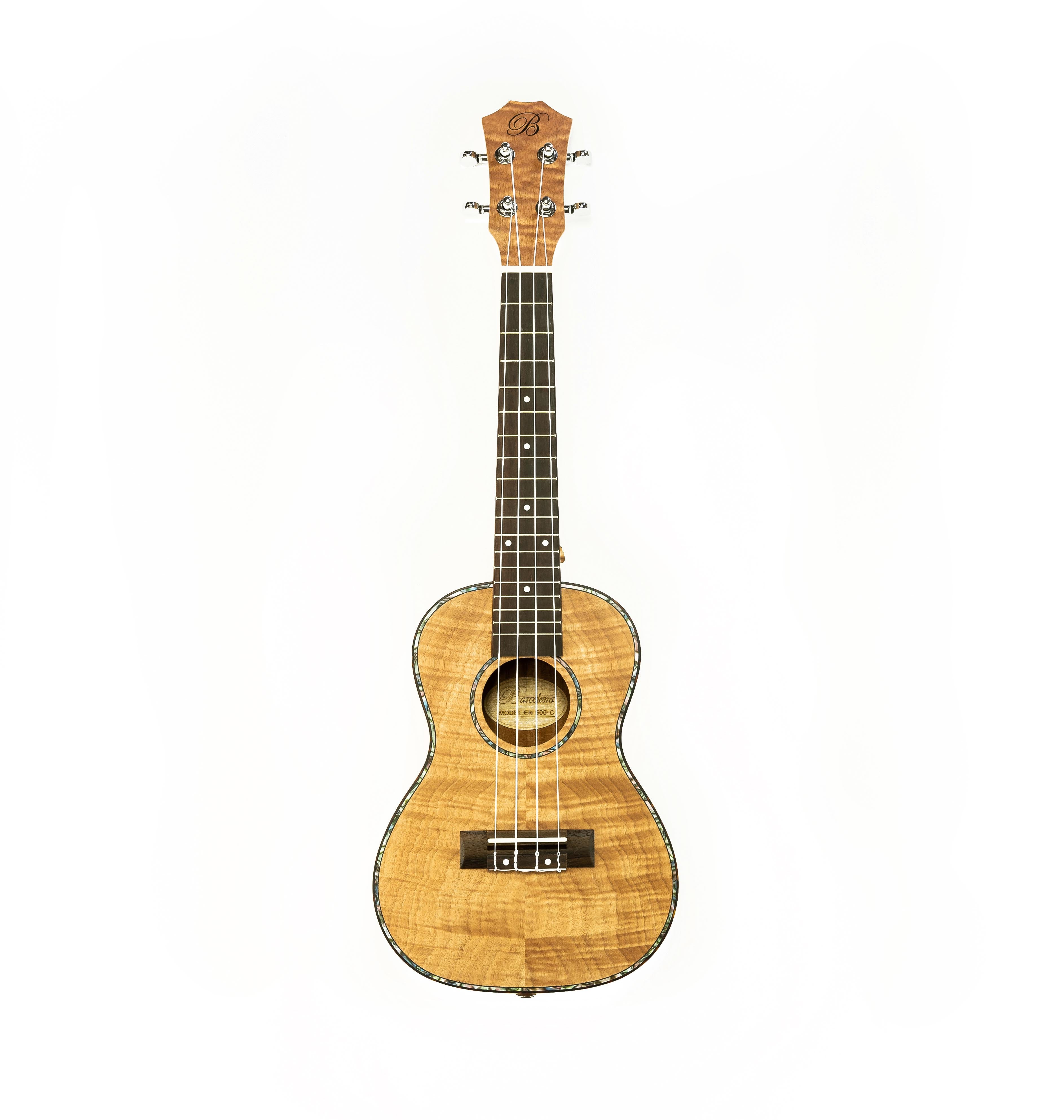 Barcelona Oguman Wood Concert Ukulele w/ Gig Bag
