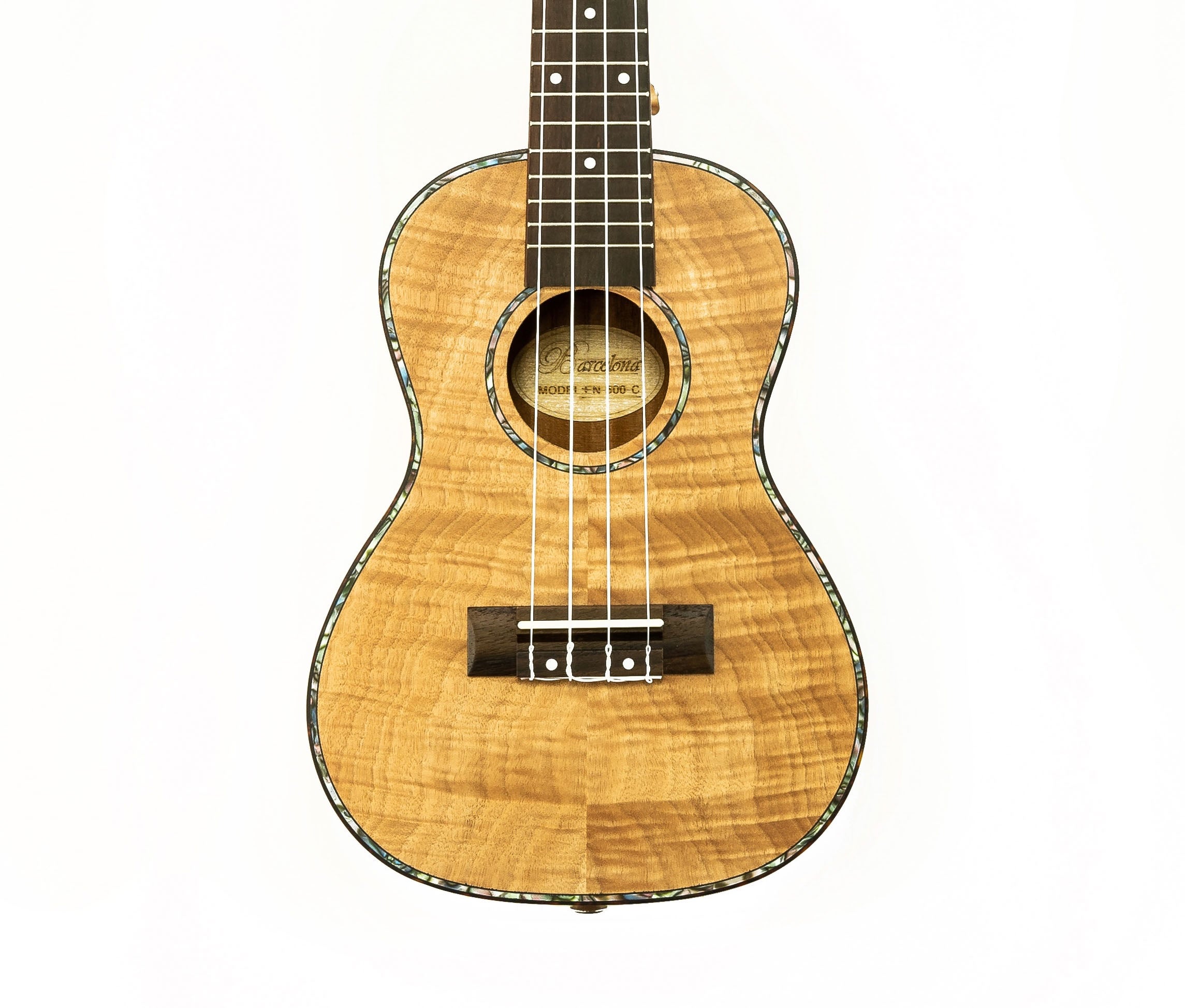 Barcelona Oguman Wood Concert Ukulele w/ Gig Bag