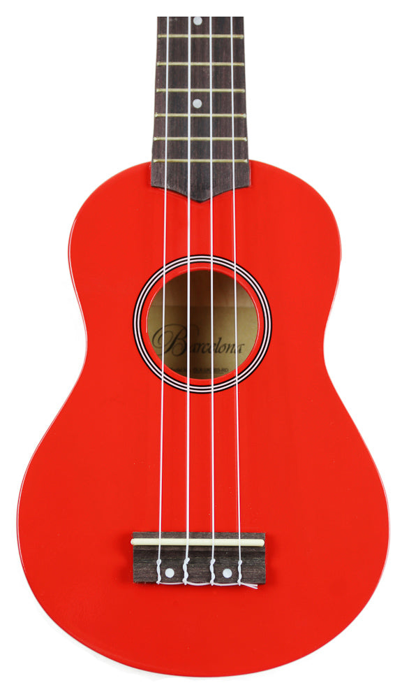 Barcelona Soprano Ukulele - Red