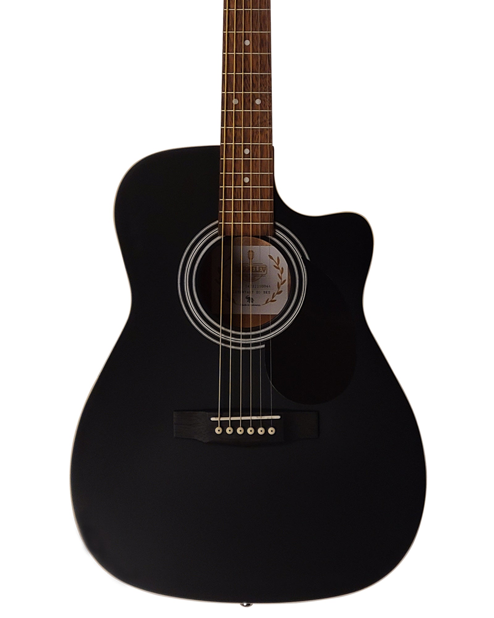 Berkeley ELEMENTARY-BKS Concert Cutaway Acoustic Guitar