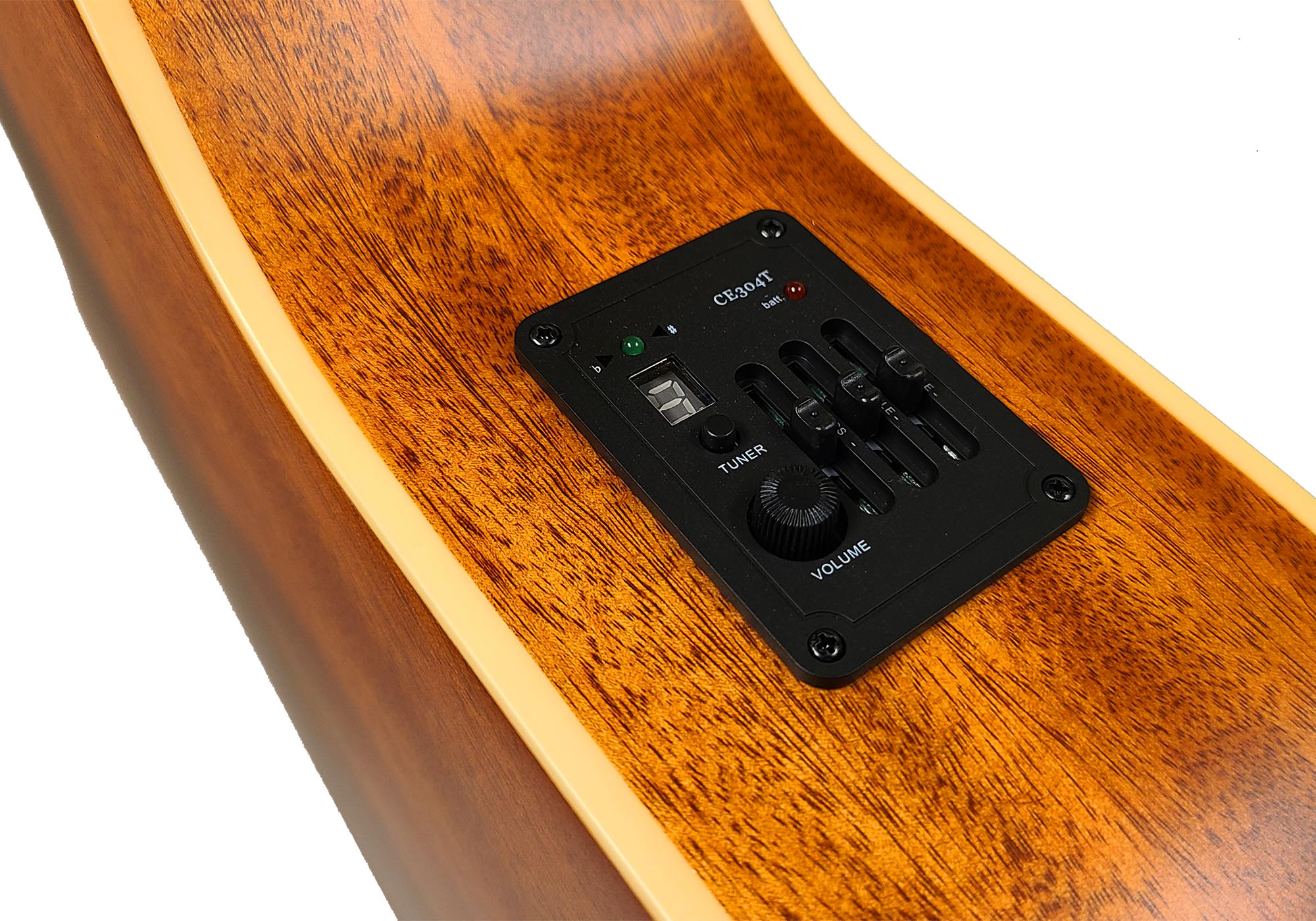 Berkeley ELEMENTARY-EQ-SSB Concert Cutaway Acoustic-Electric Guitar