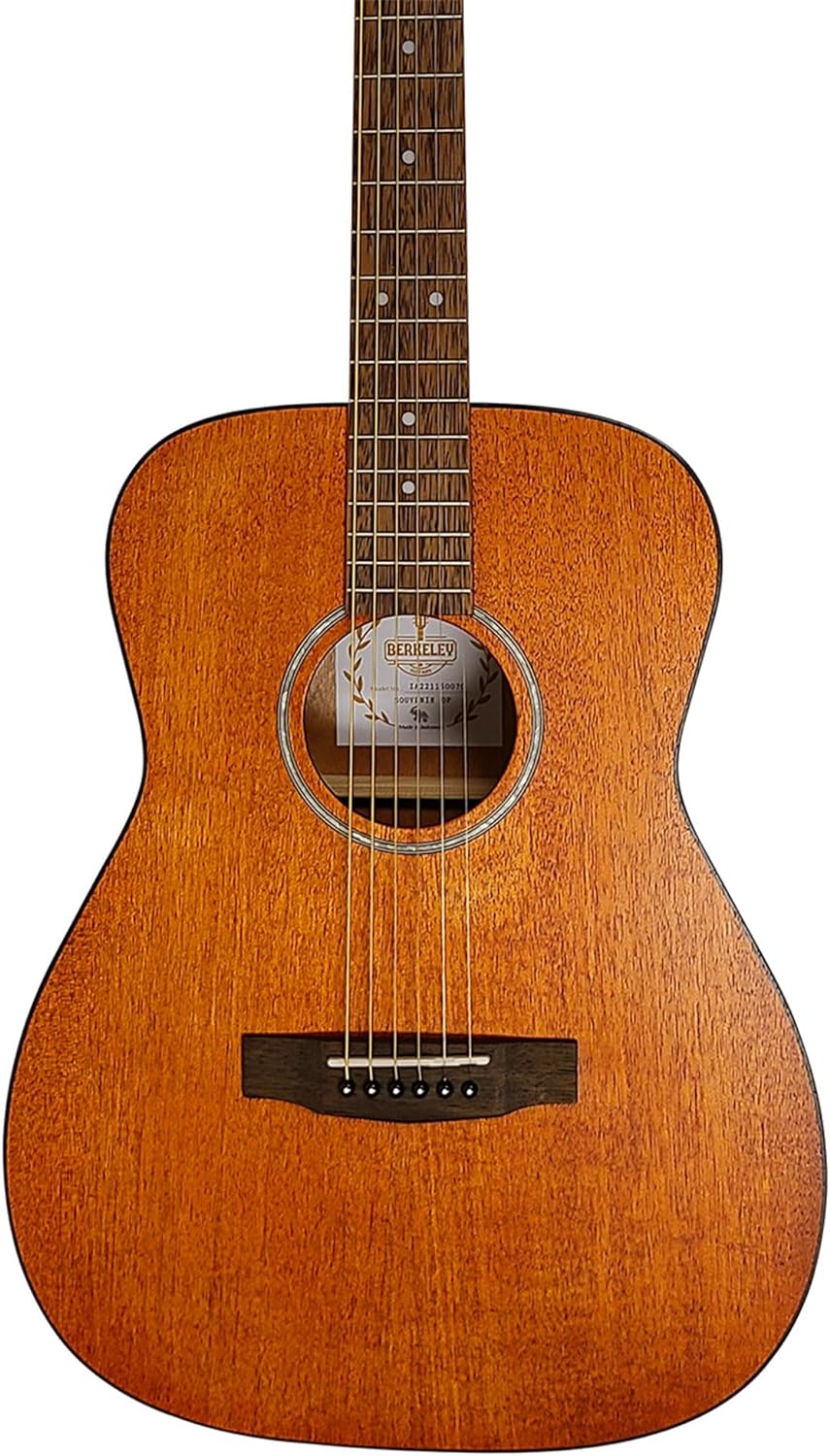 Berkeley SOUVENIR-OP Mahogany Concert Acoustic-Electric Guitar