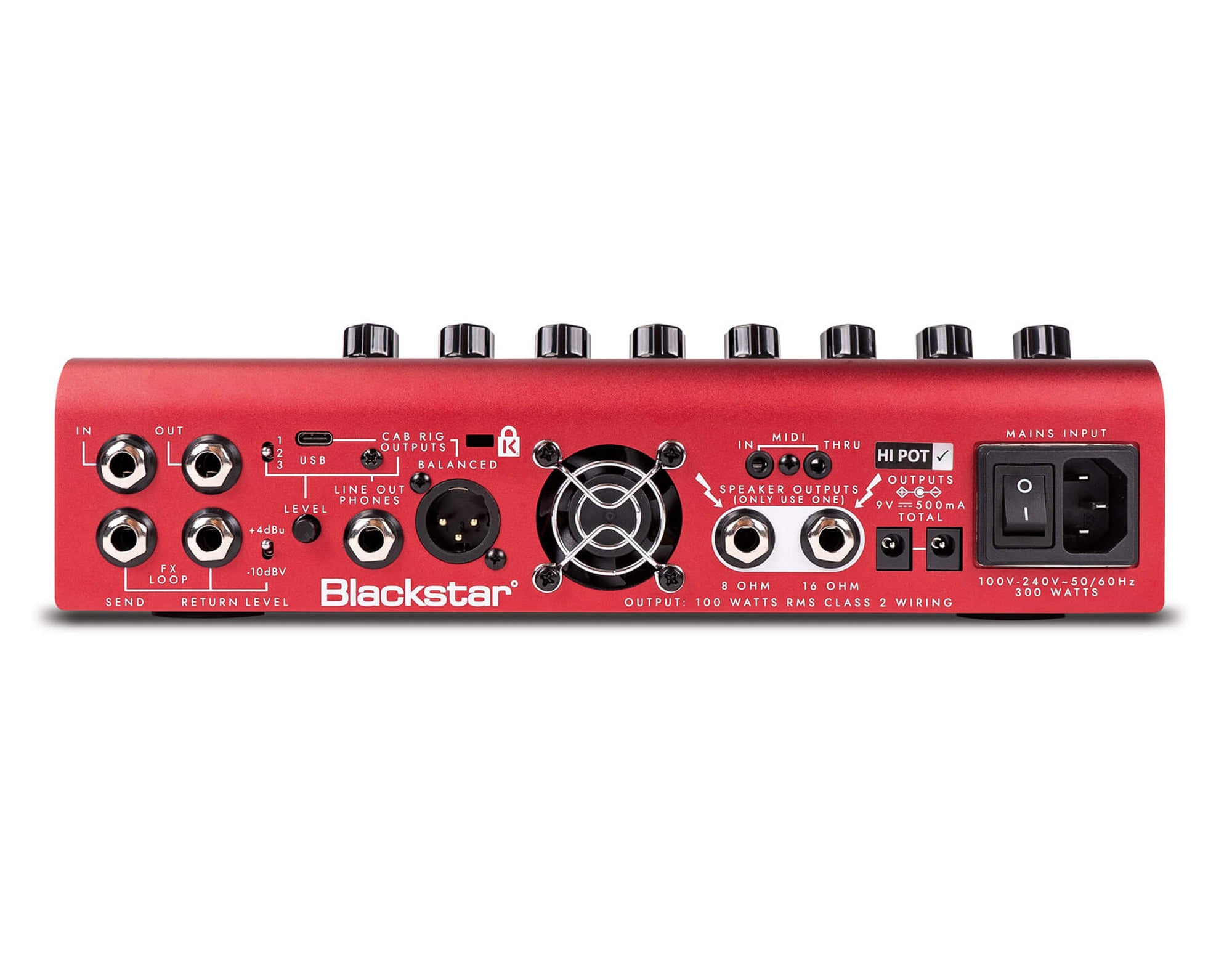 Blackstar Dept 10 Amped 2 Guitar Amplifier and Effects Pedal w/ Instrument Cable