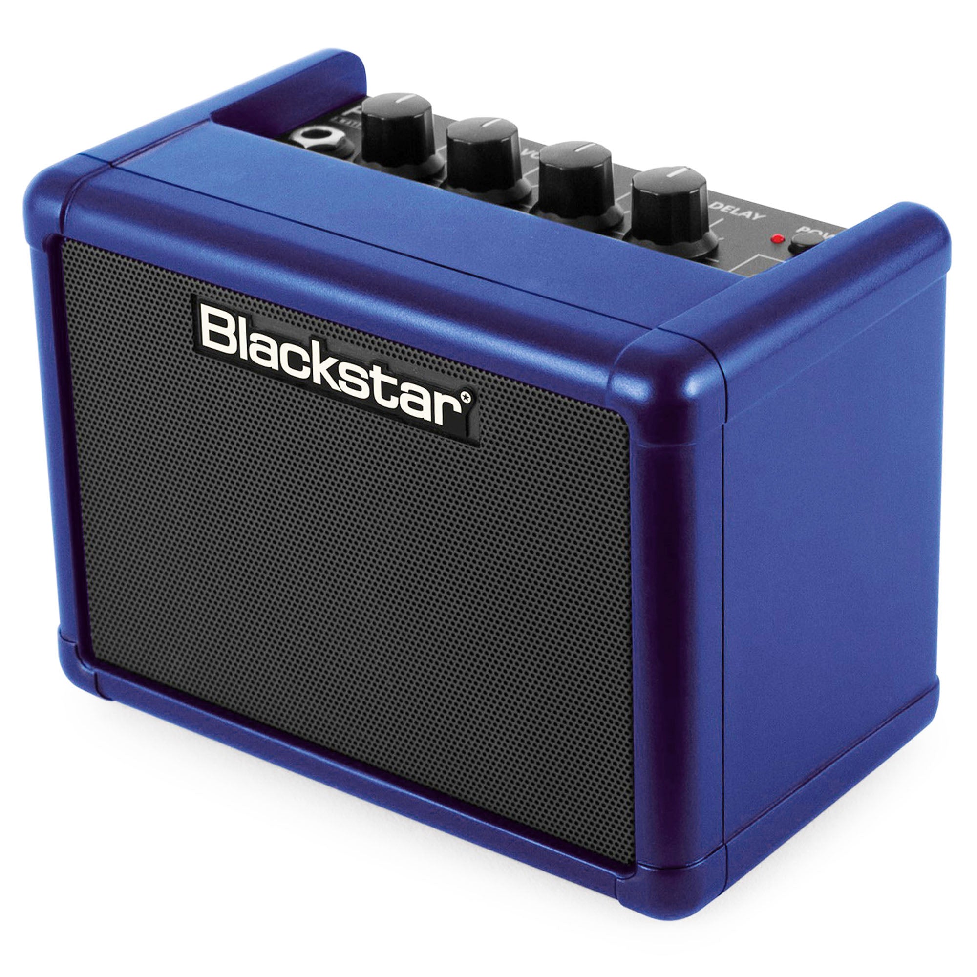 Blackstar Fly 3 Mini Guitar Amplifier - Royal Blue w/ Instrument Cable