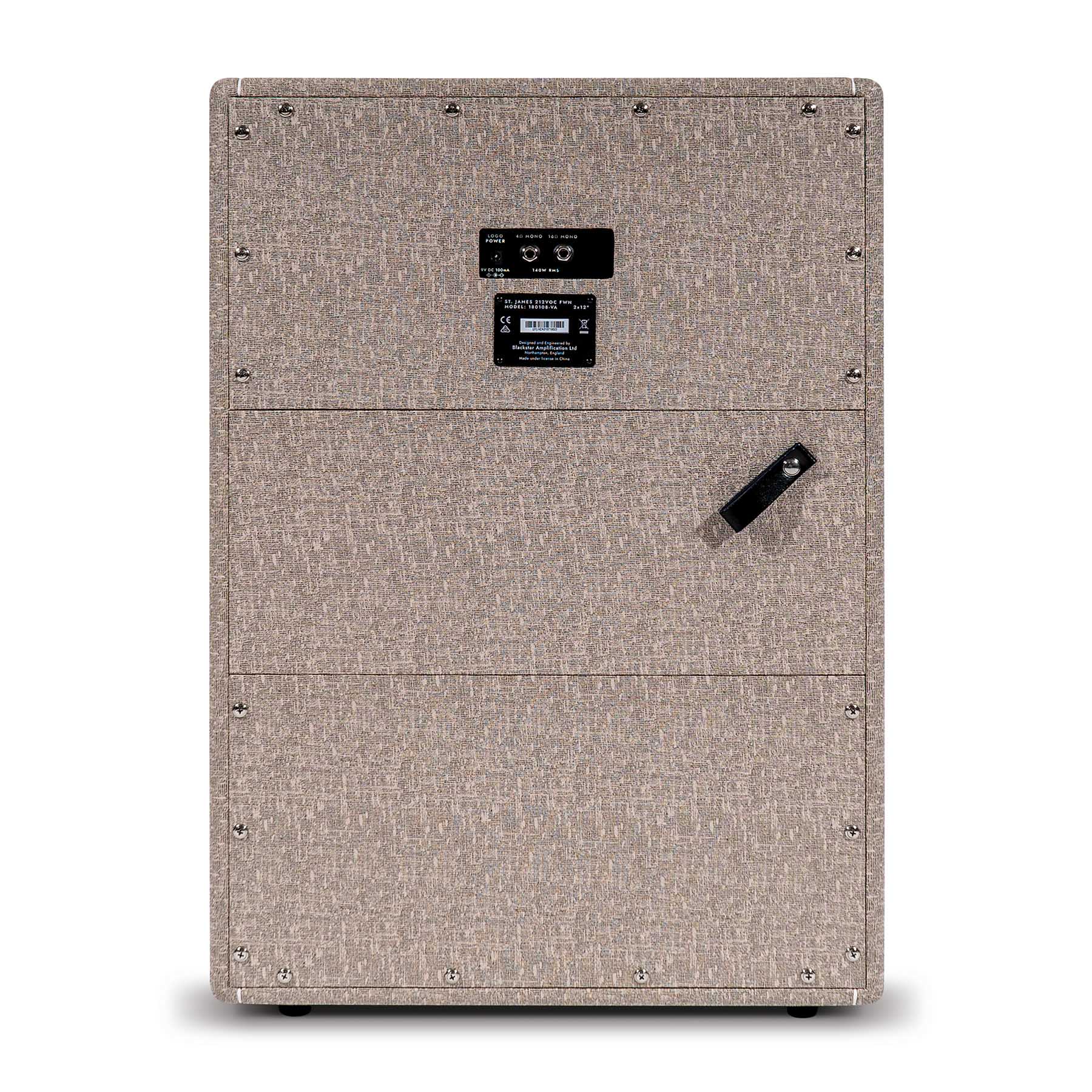 Blackstar St. James 2x12-Inch Vertical Guitar Amplifier Cabinet - Fawn w/ Instrument Cable