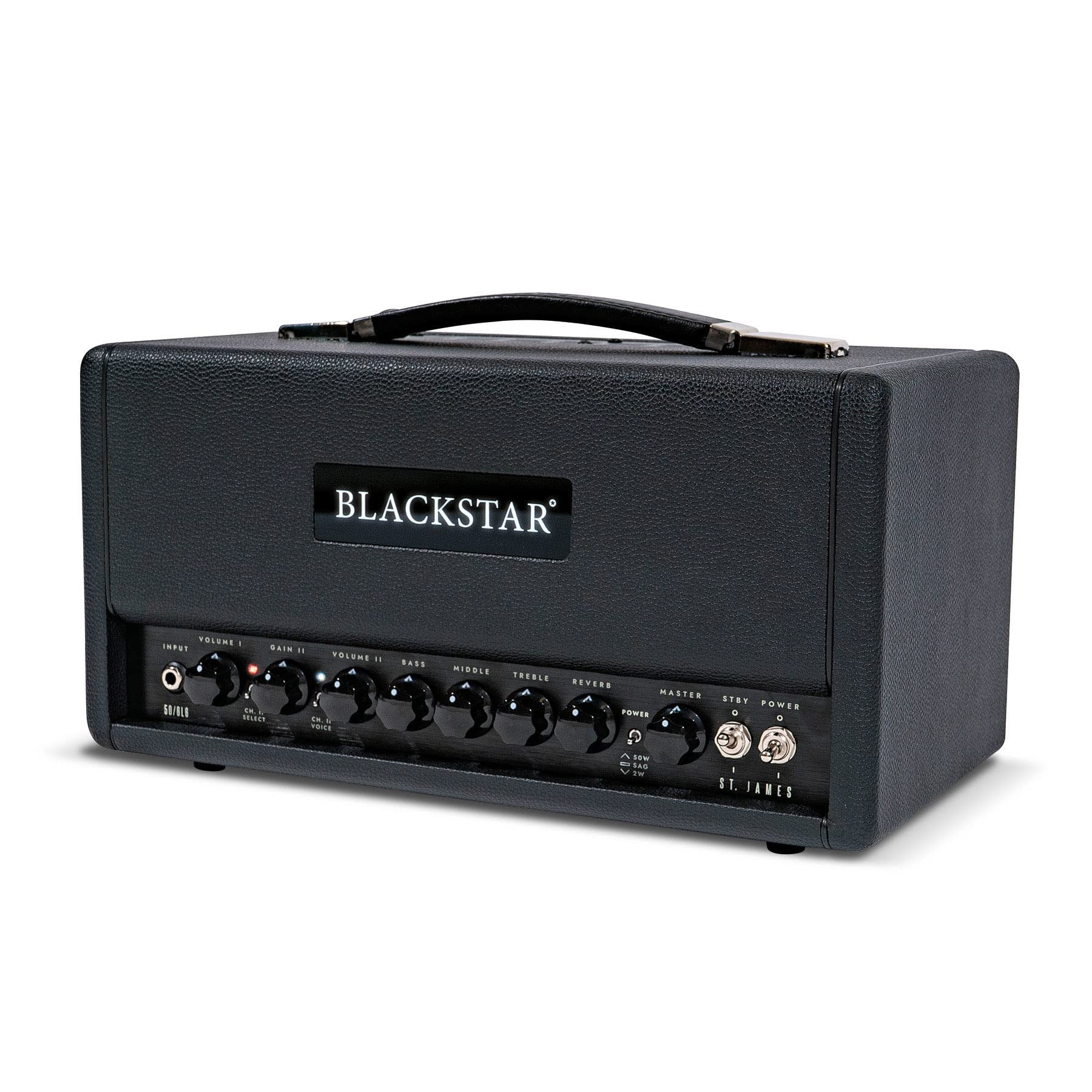 Blackstar St. James 50-Watt 6L6 Tube Guitar Amplifier Head