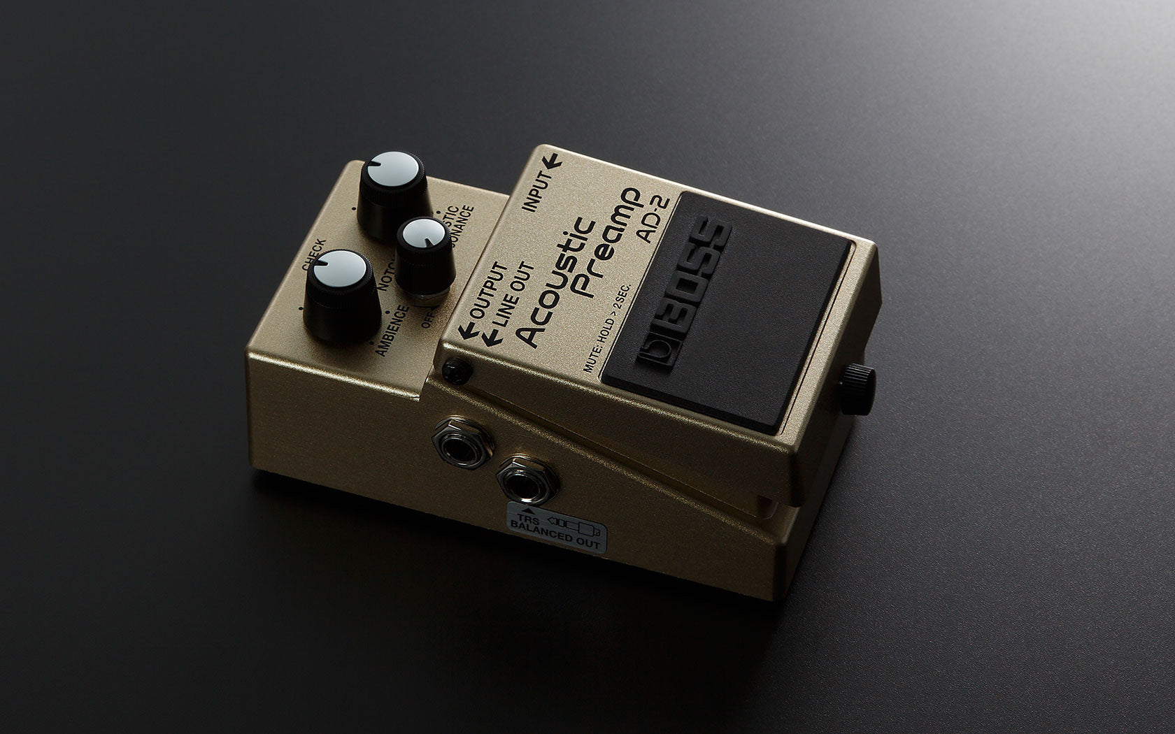 Boss AD-2 Acoustic Preamp w/ Power Supply