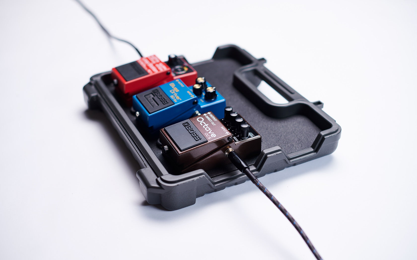 Boss BCB-30X Pedal Carrying Case w/ Instrument Cables