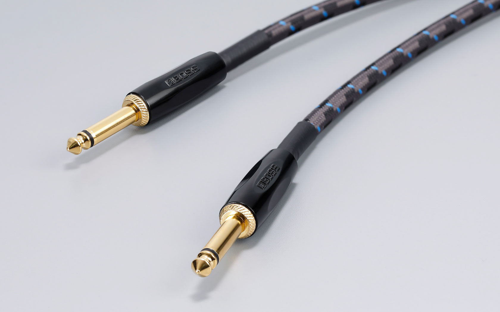 Boss BIC-25 25-Foot Instrument Cable, Straight-Straight - 5 Pack w/ Picks