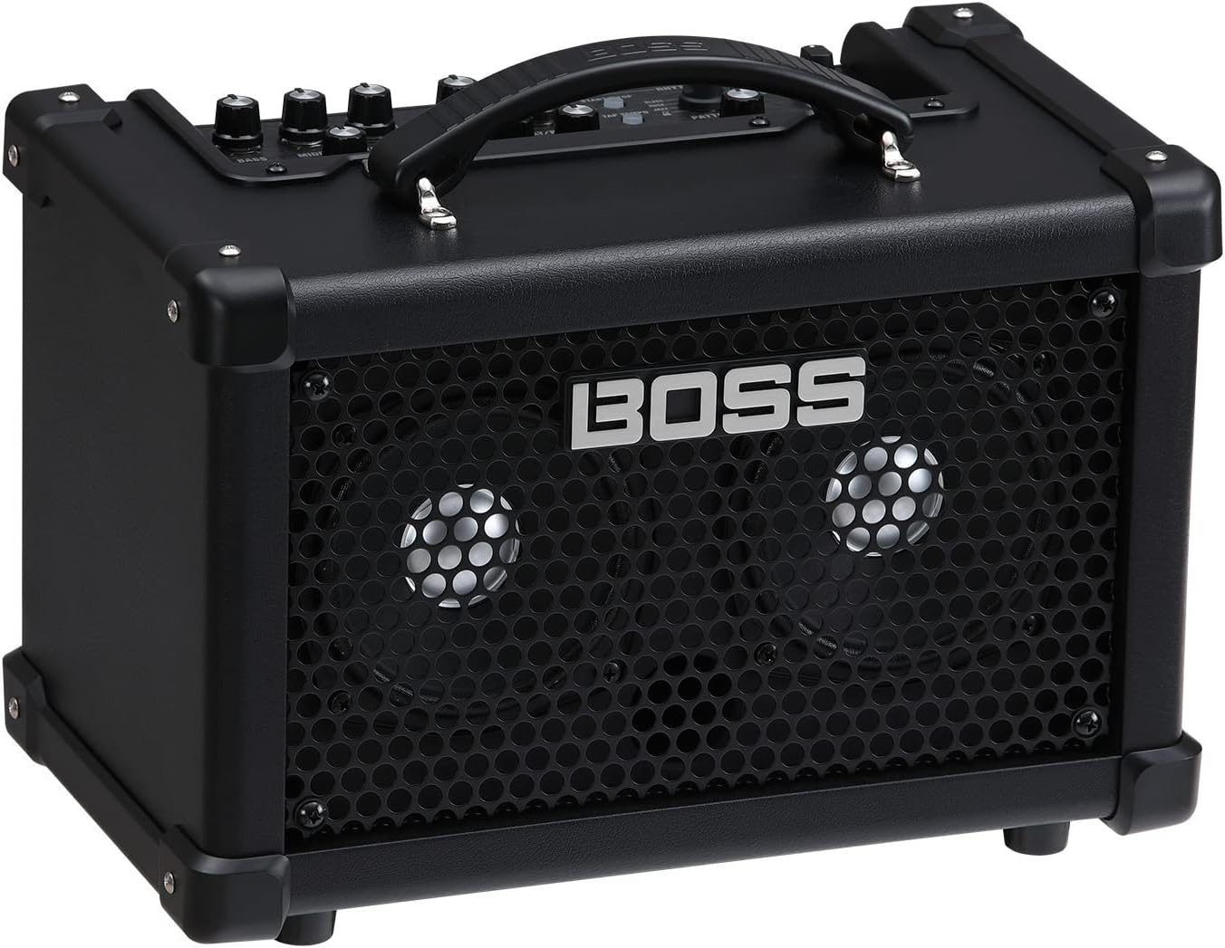 Boss Dual Cube LX Portable Bass Guitar Combo Amplifier w/ Instrument Cable