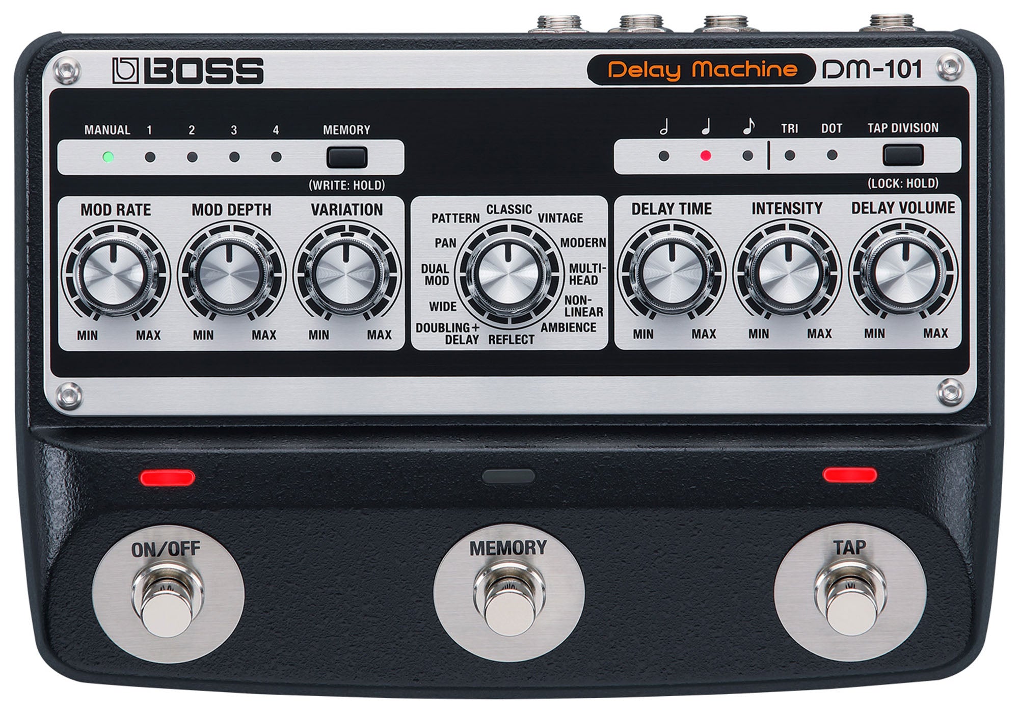 Boss DM-101 Delay Machine w/ Instrument Cable