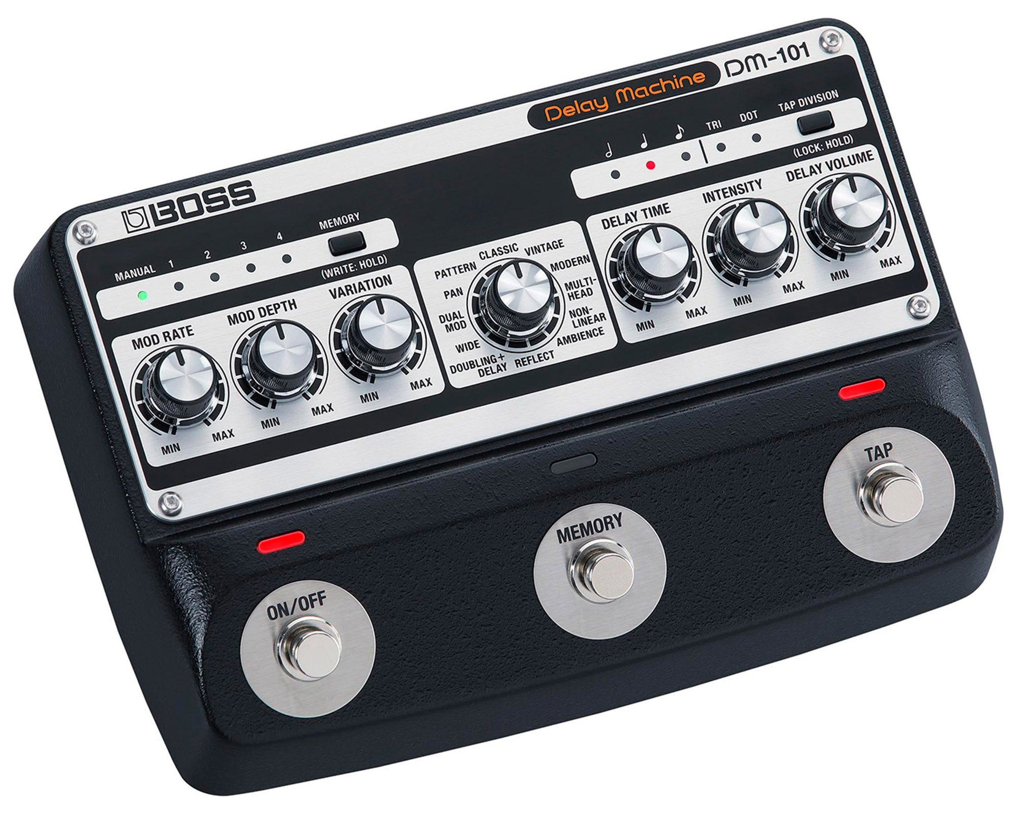 Boss DM-101 Delay Machine w/ Instrument Cable