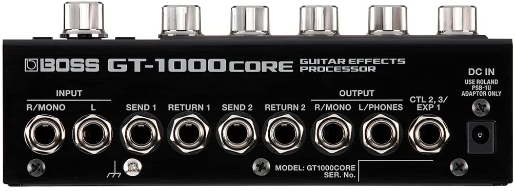 Boss GT-1000CORE Guitar Effects Processor w/ Instrument Cable