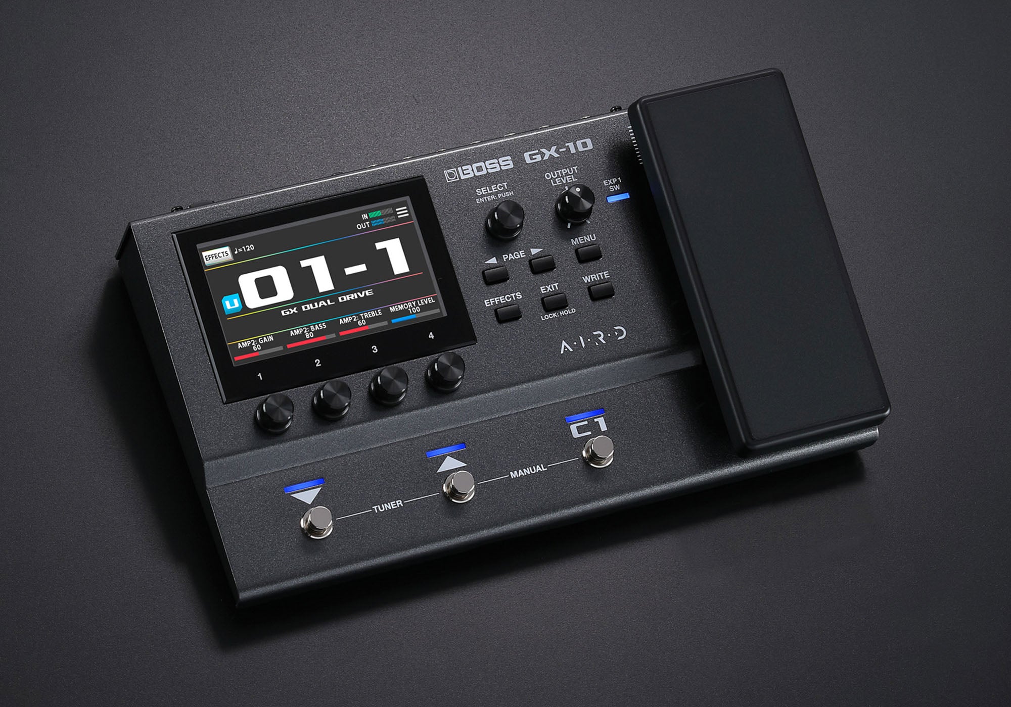 Boss GX-10 Guitar Effects Processor w/ Instrument Cable