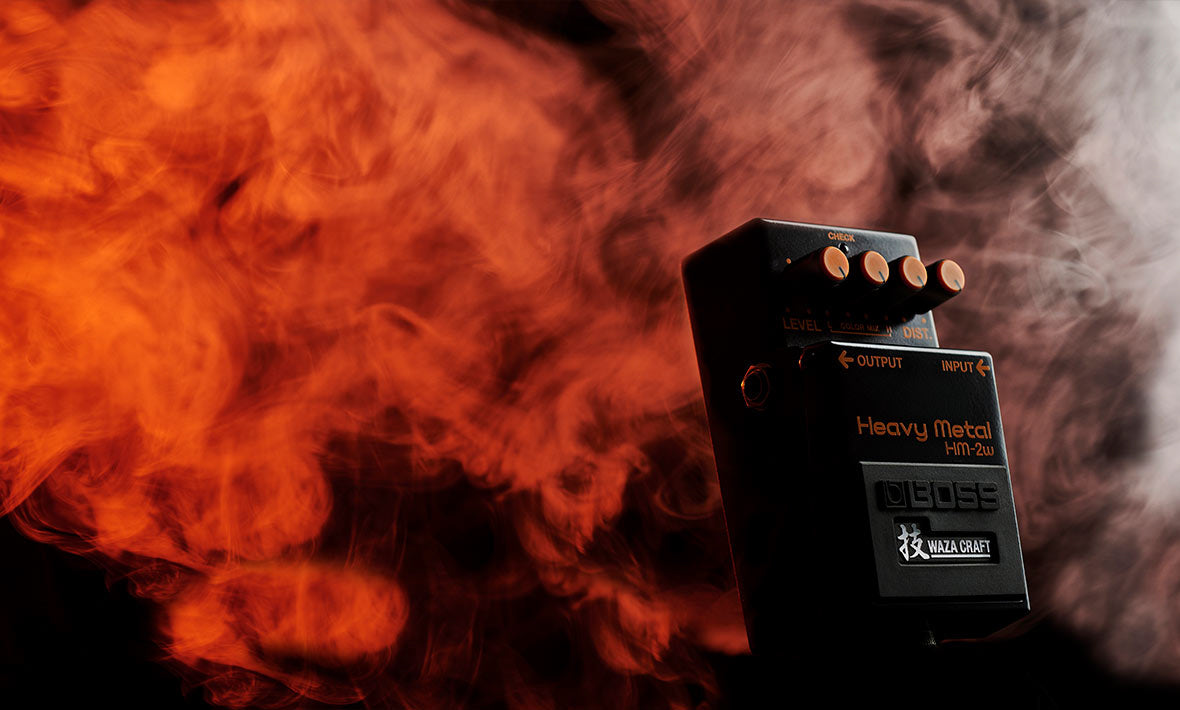 Boss HM-2W Heavy Metal Distortion w/ Power Supply