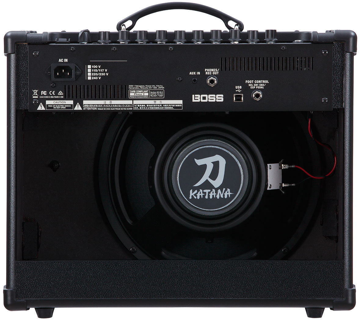 Boss Katana 50-Watt 12-Inch Guitar Combo Amplifier