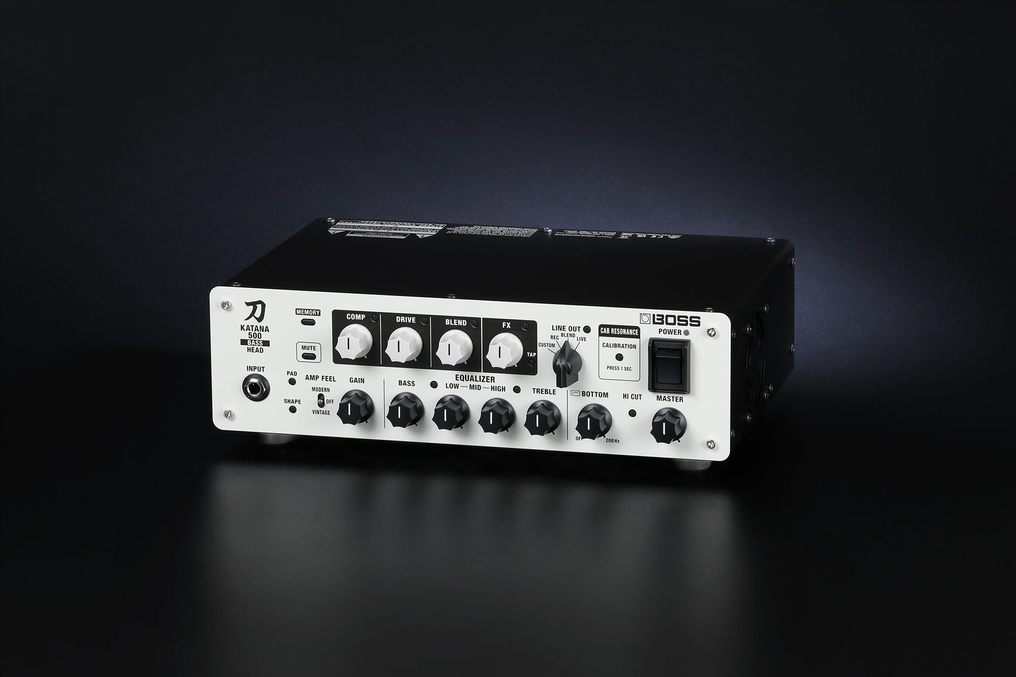 Boss Katana-500 Bass Amplifier Head w/ Amp Cover