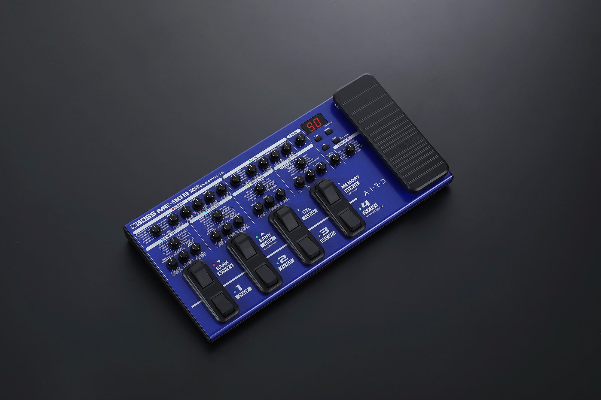 Boss ME-90B Bass Multi-Effects Processor w/ Power Supply