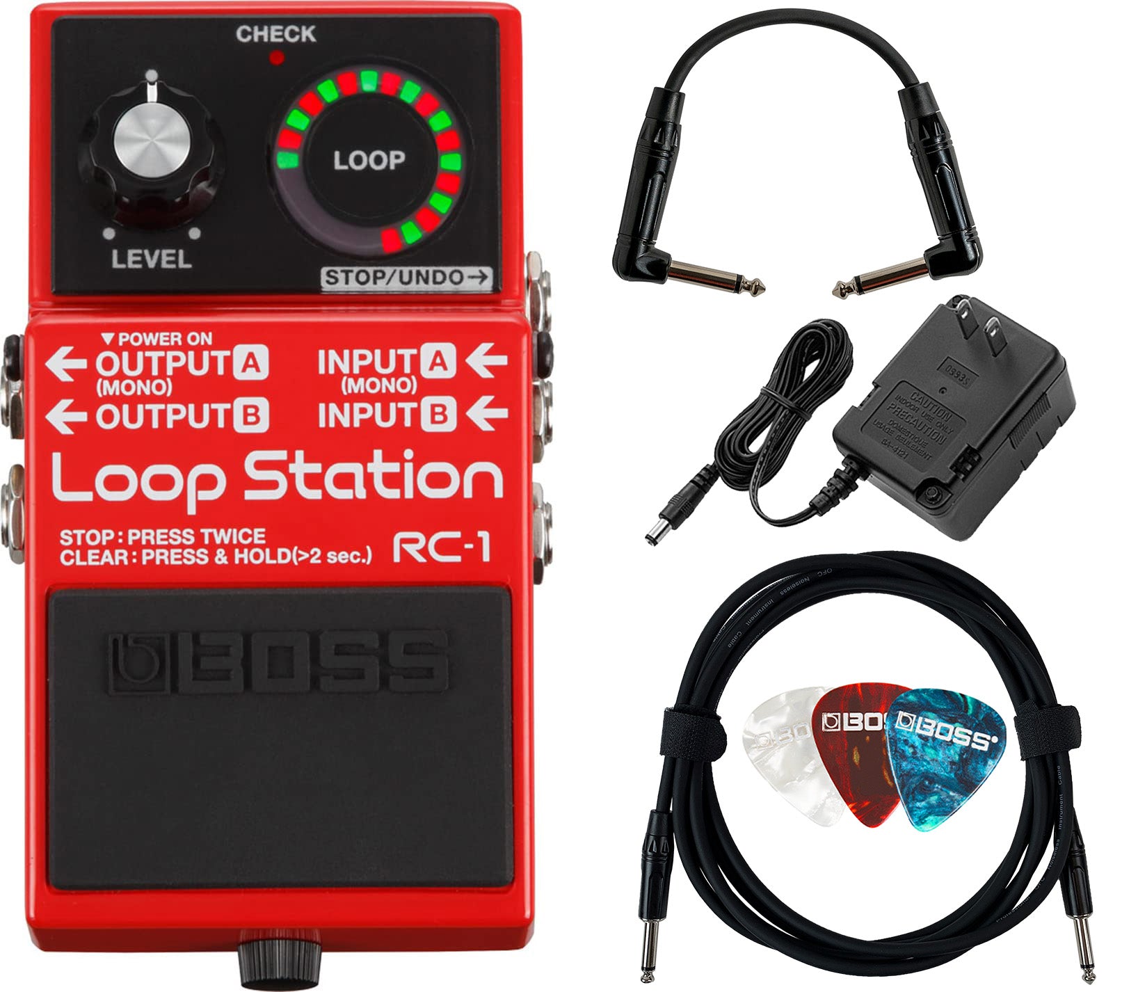 BOSS Loop Station Looper RC-1 Simple Design that does not hesitate to operate