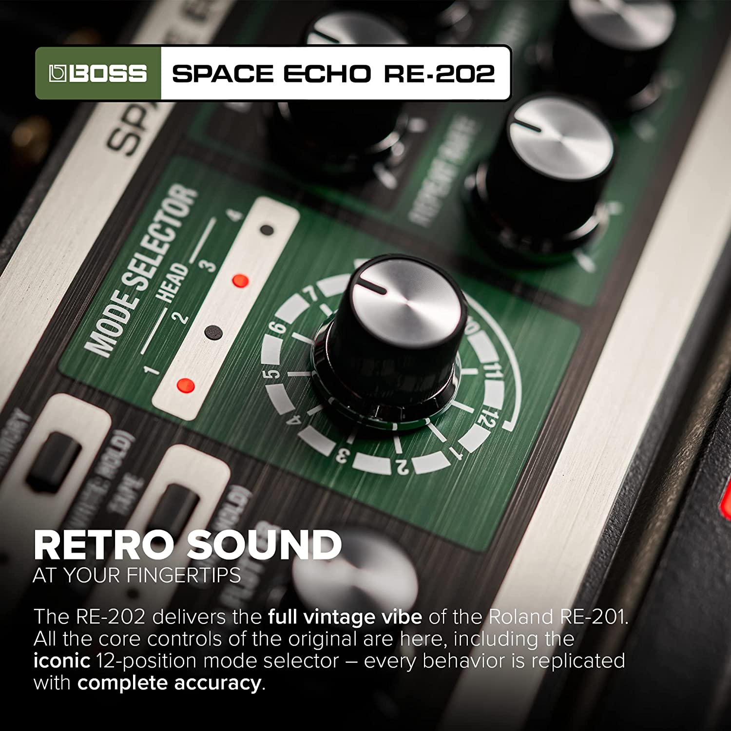 Boss RE-202 Space Echo Delay and Reverb Effects