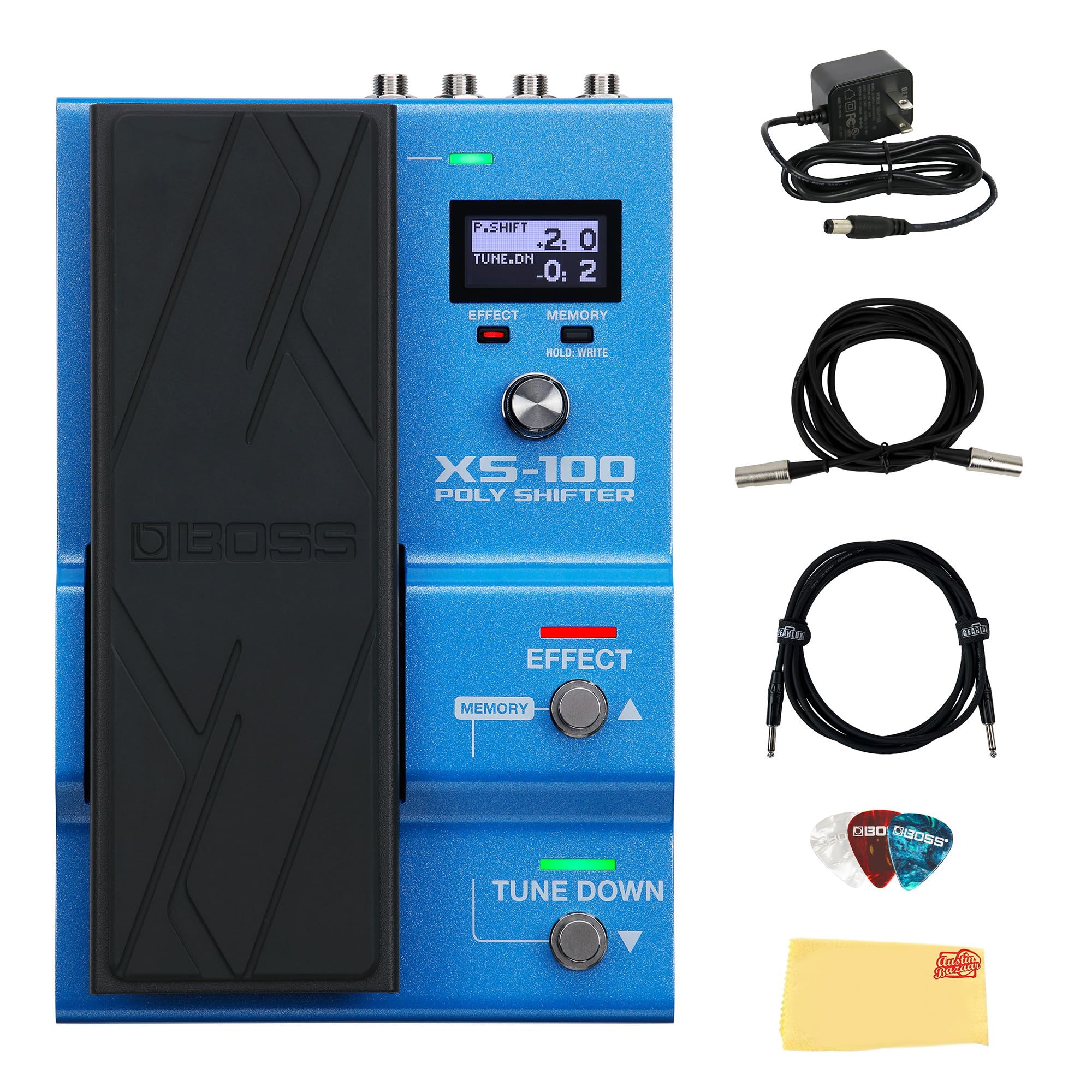 Boss XS-100 Poly Shifter w/ Power Supply