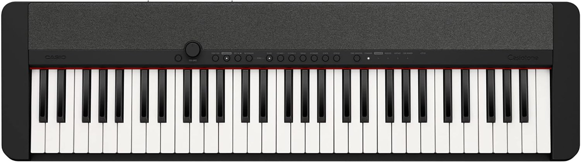 Casio CT-S1 Casiotone 61-Key Keyboard - Black w/ Headphones