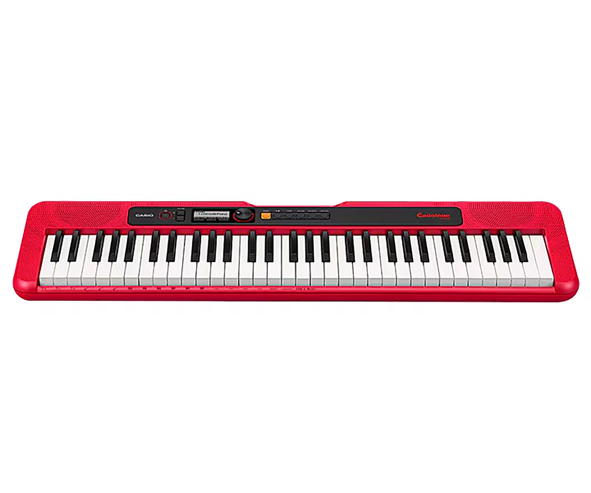 Casio CT-S200 Casiotone 61-Key Keyboard - Red w/ Headphones