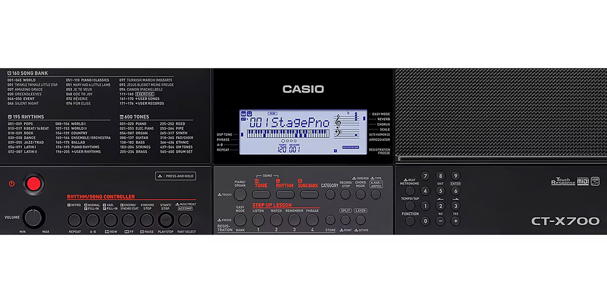 Casio CT-X700 61-Key Keyboard w/ Headphones