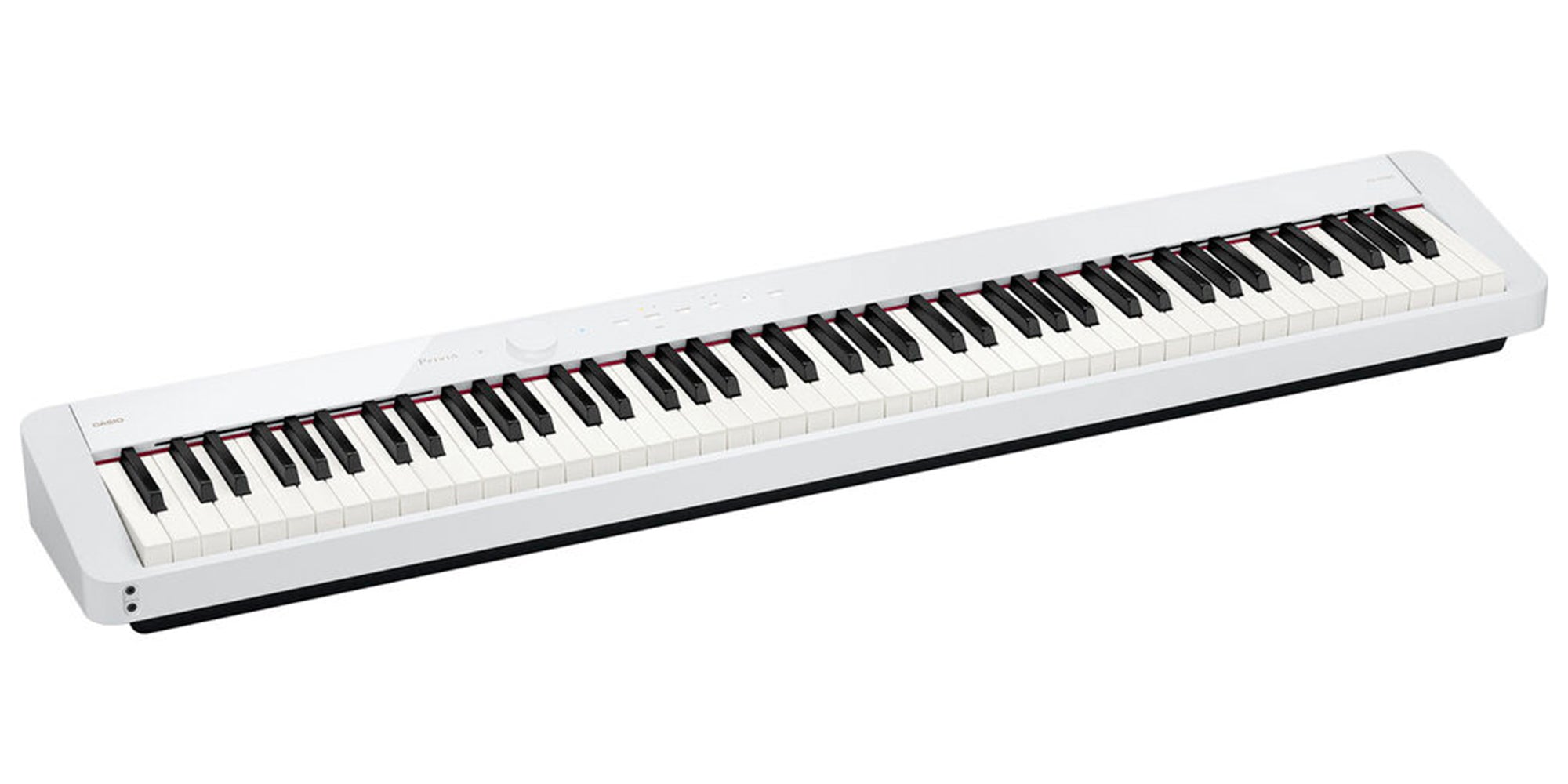 Casio PX-S1100 Privia Slim Digital Piano - White w/ Adjustable Stand