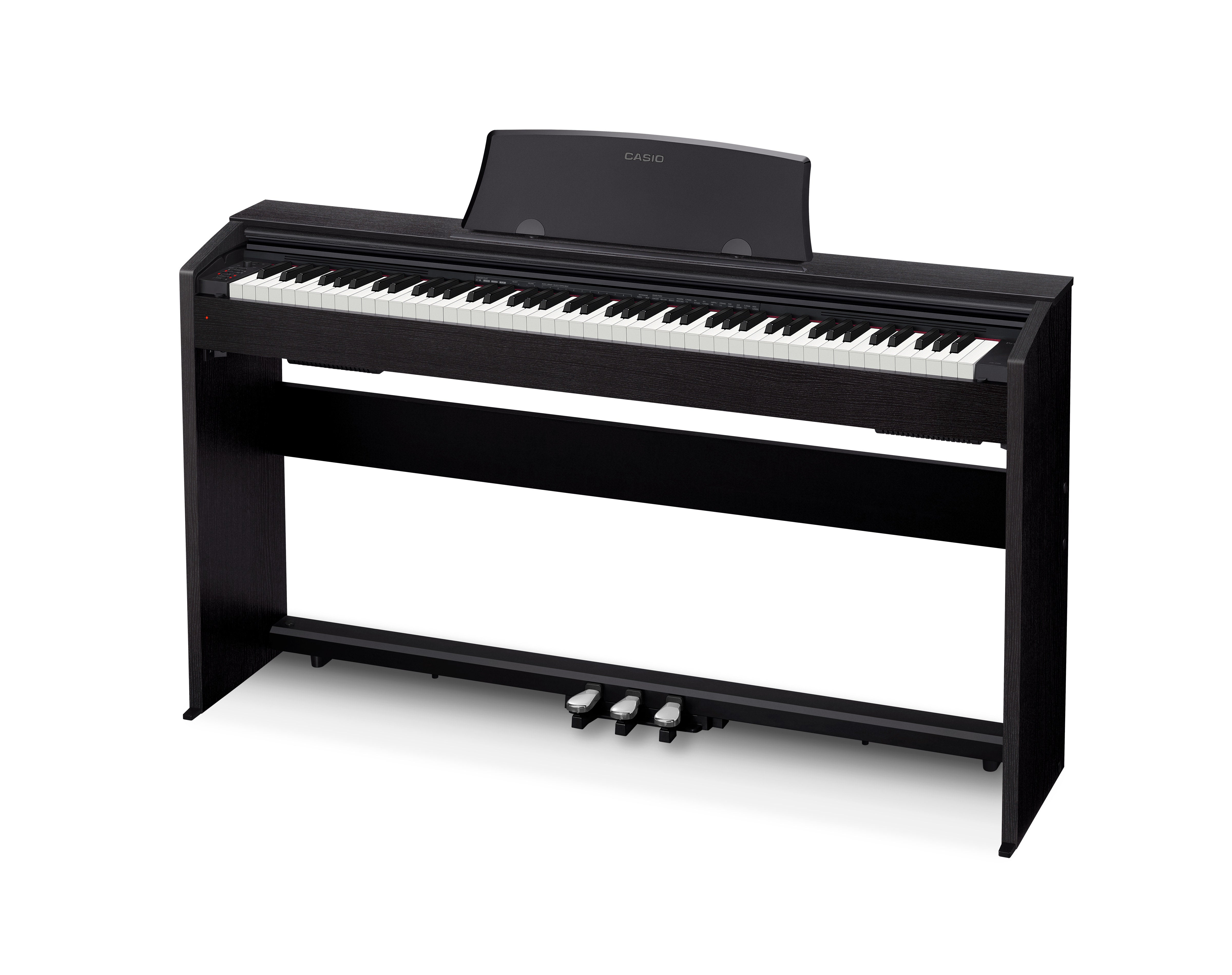 Casio PX-770 Privia Digital Piano - Black w/ Adjustable Bench
