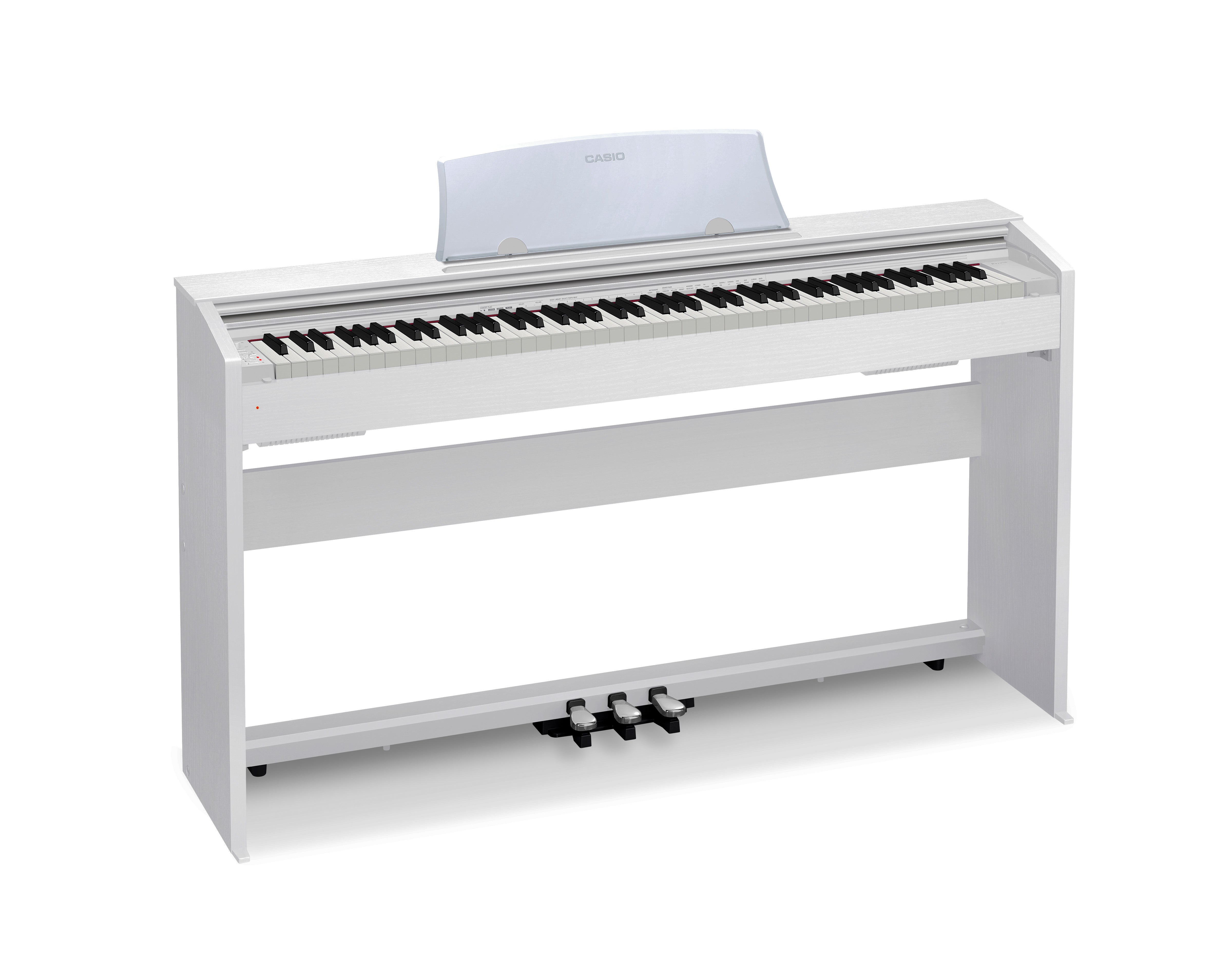 Casio PX-770 Privia Digital Piano - White w/ Adjustable Bench
