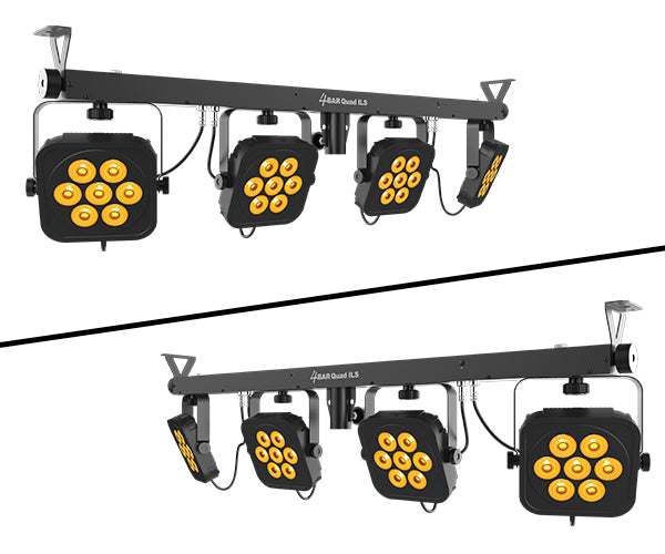 Chauvet DJ 4BAR Quad ILS w/ DMX Cables