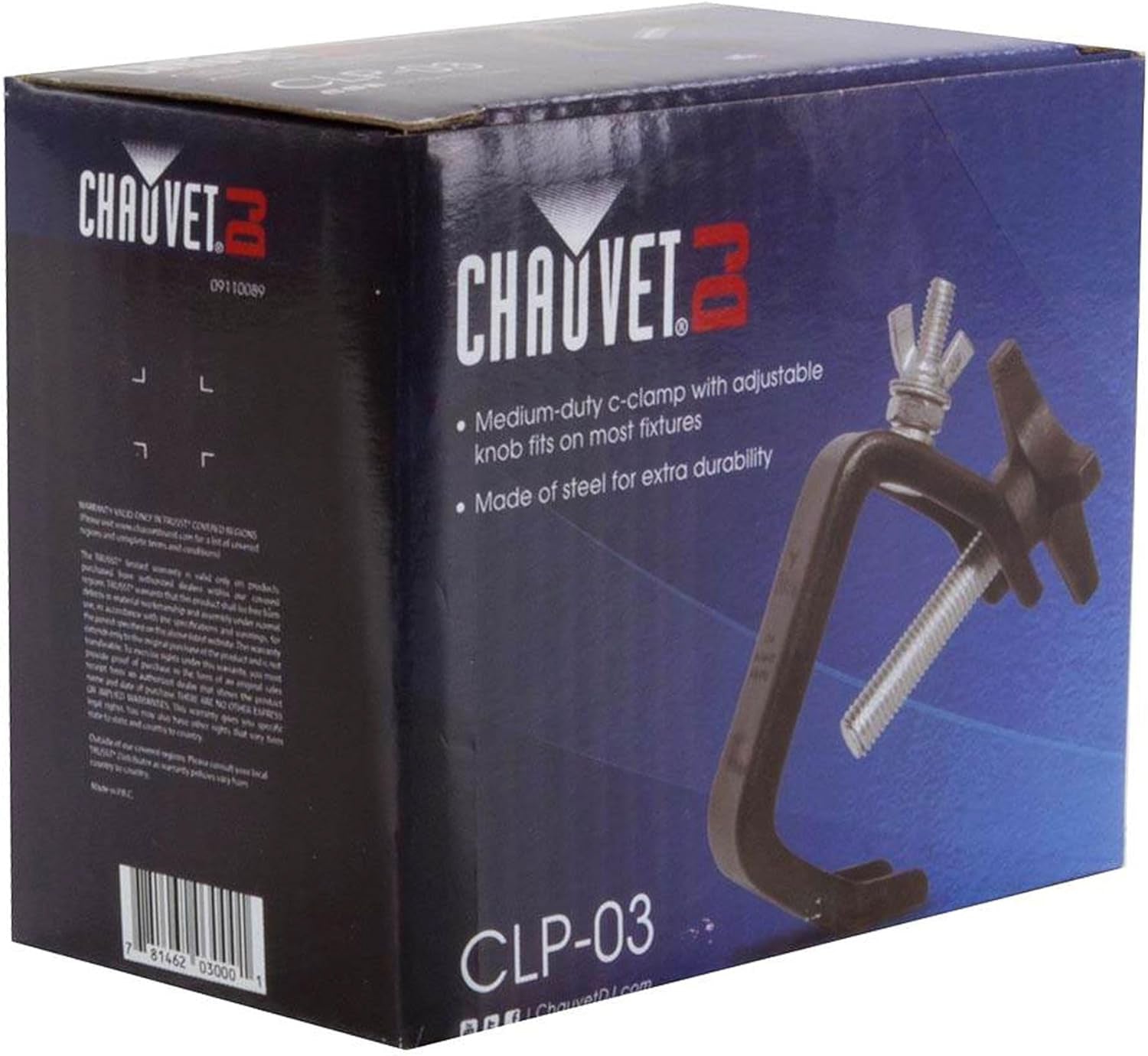 Chauvet CLP-03 Standard C-Clamp for LED Lighting
