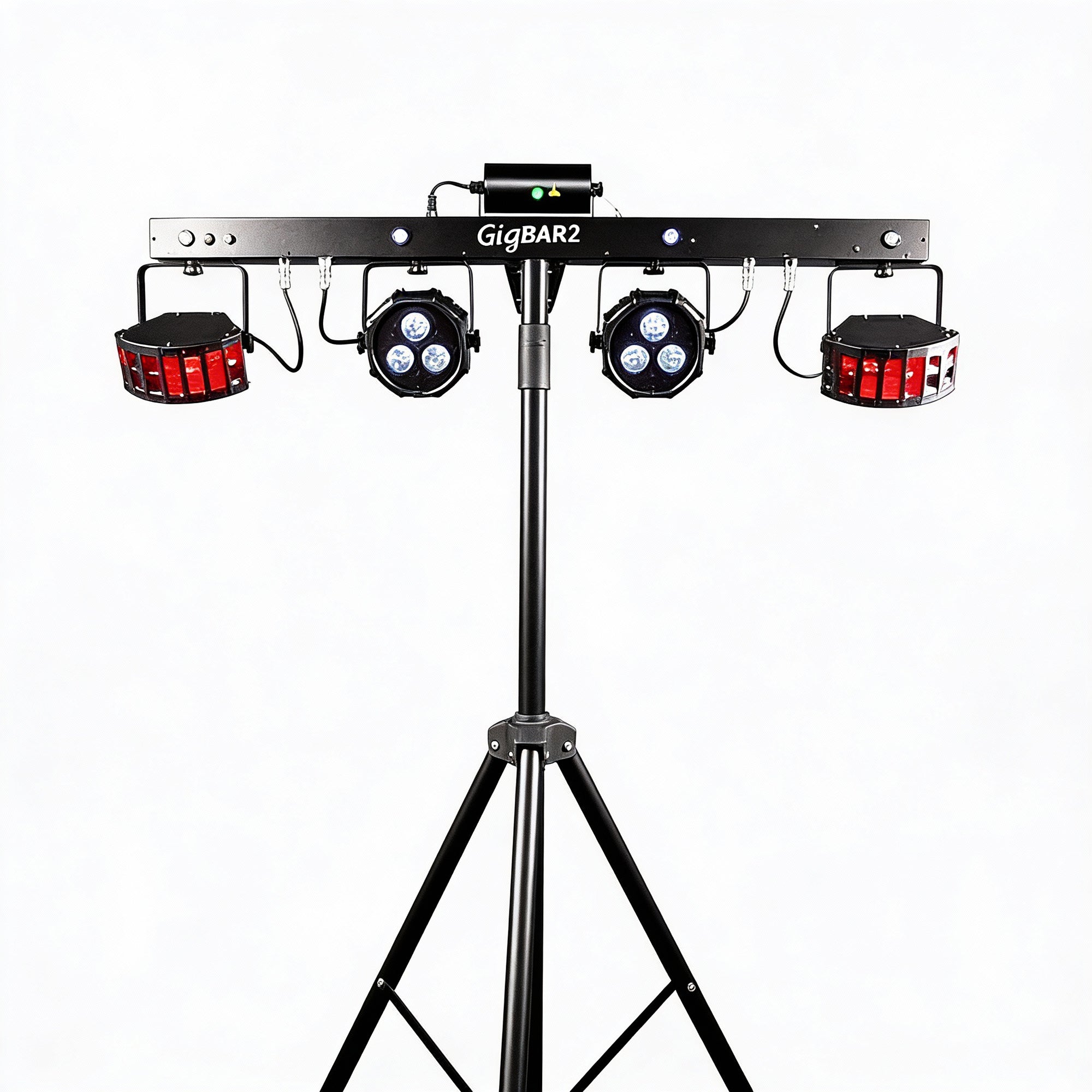 Chauvet GigBAR 2 4-in-1 Multi-Effect Lighting System w/ DMX Cables