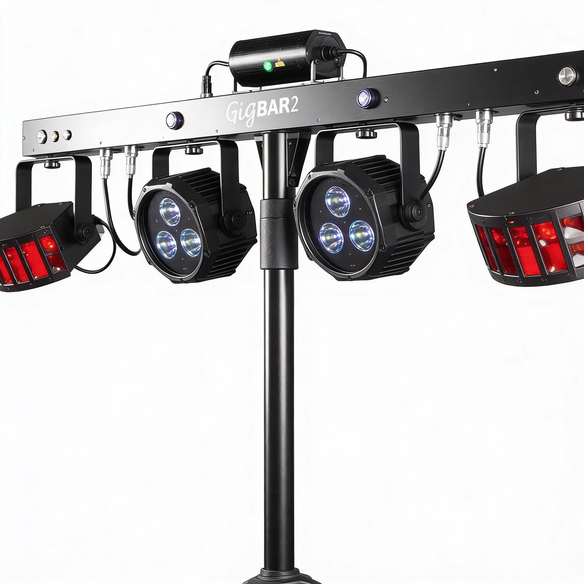 Chauvet GigBAR 2 4-in-1 Multi-Effect Lighting System w/ DMX Cables