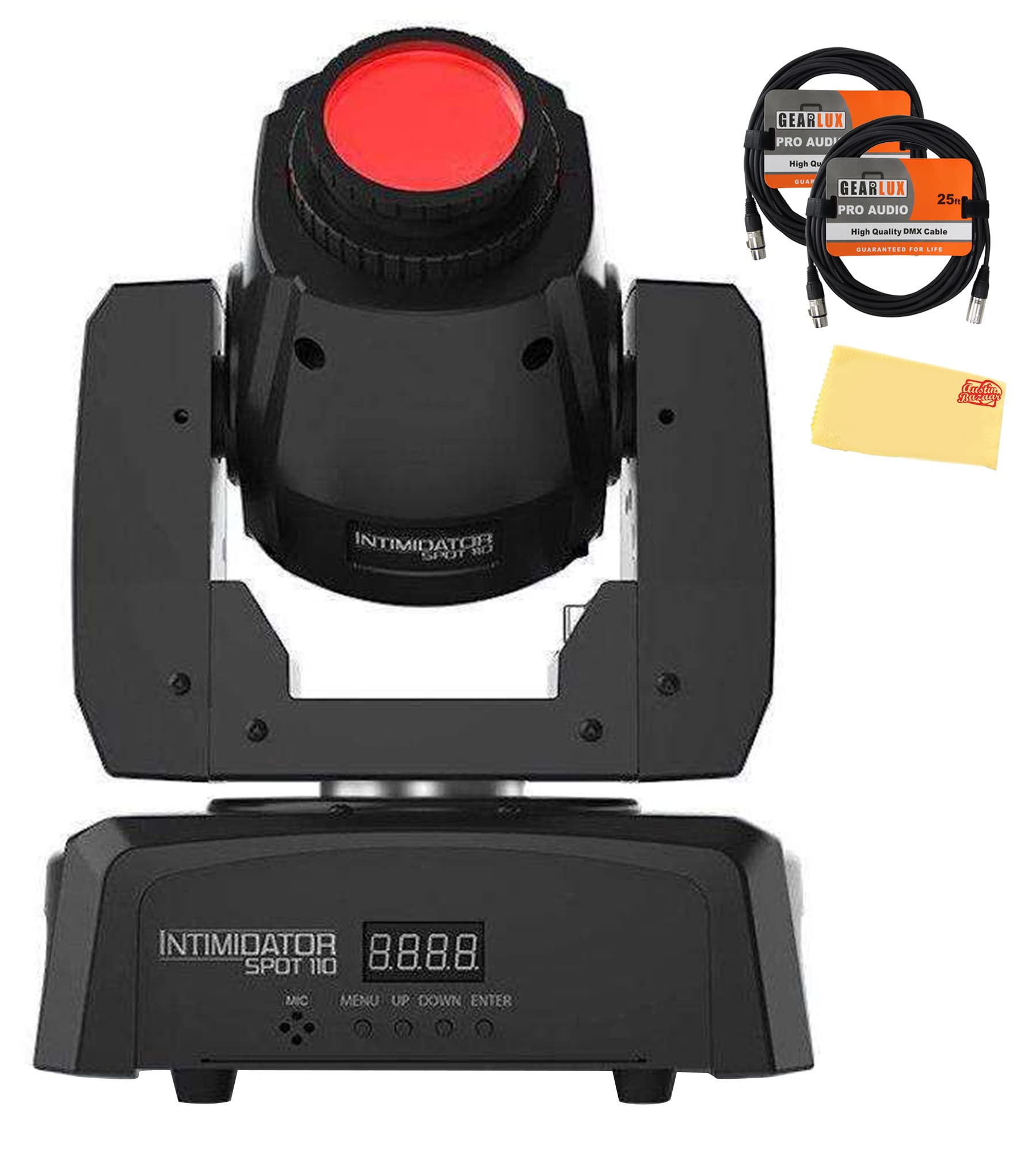 Chauvet Intimidator Spot 110 Moving Head Spotlight w/ DMX Cables